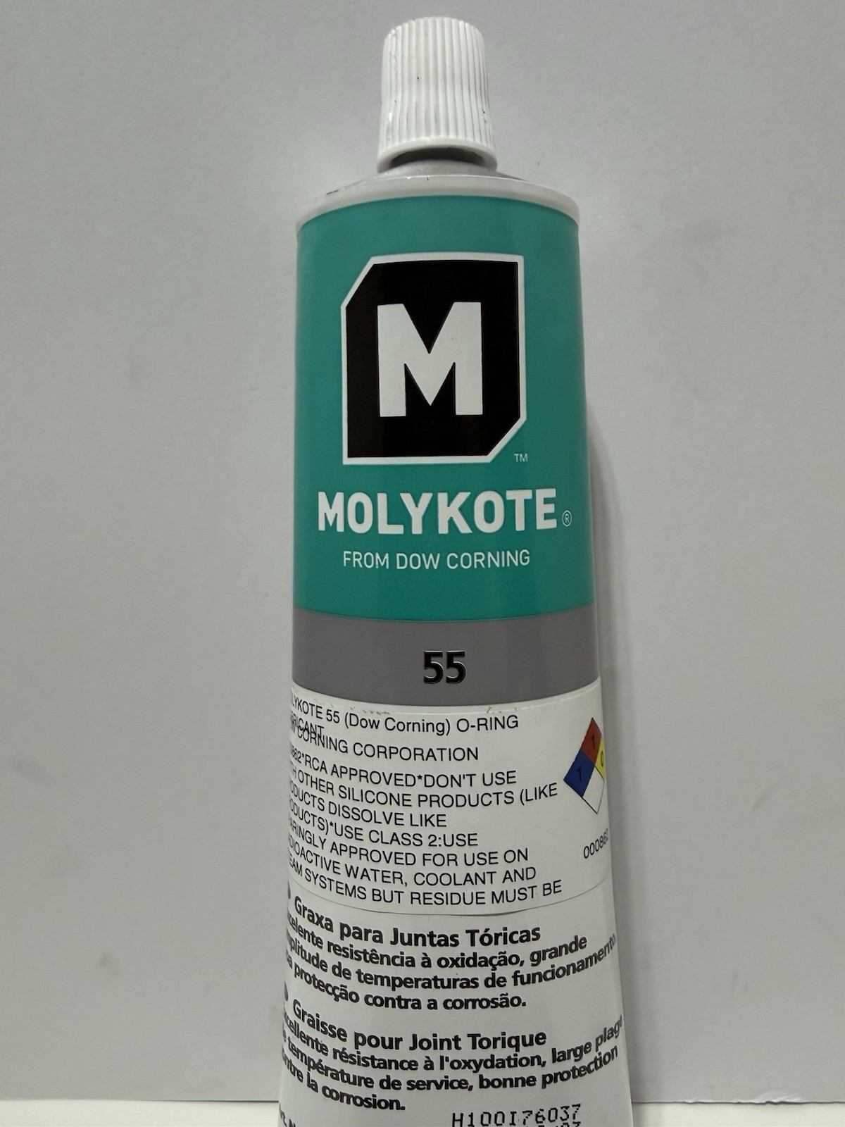 MOLYKOTE 55 O-Ring Grease Lubricant 5.3OZ Expiration Date June 2023 NEW OPEN BOX