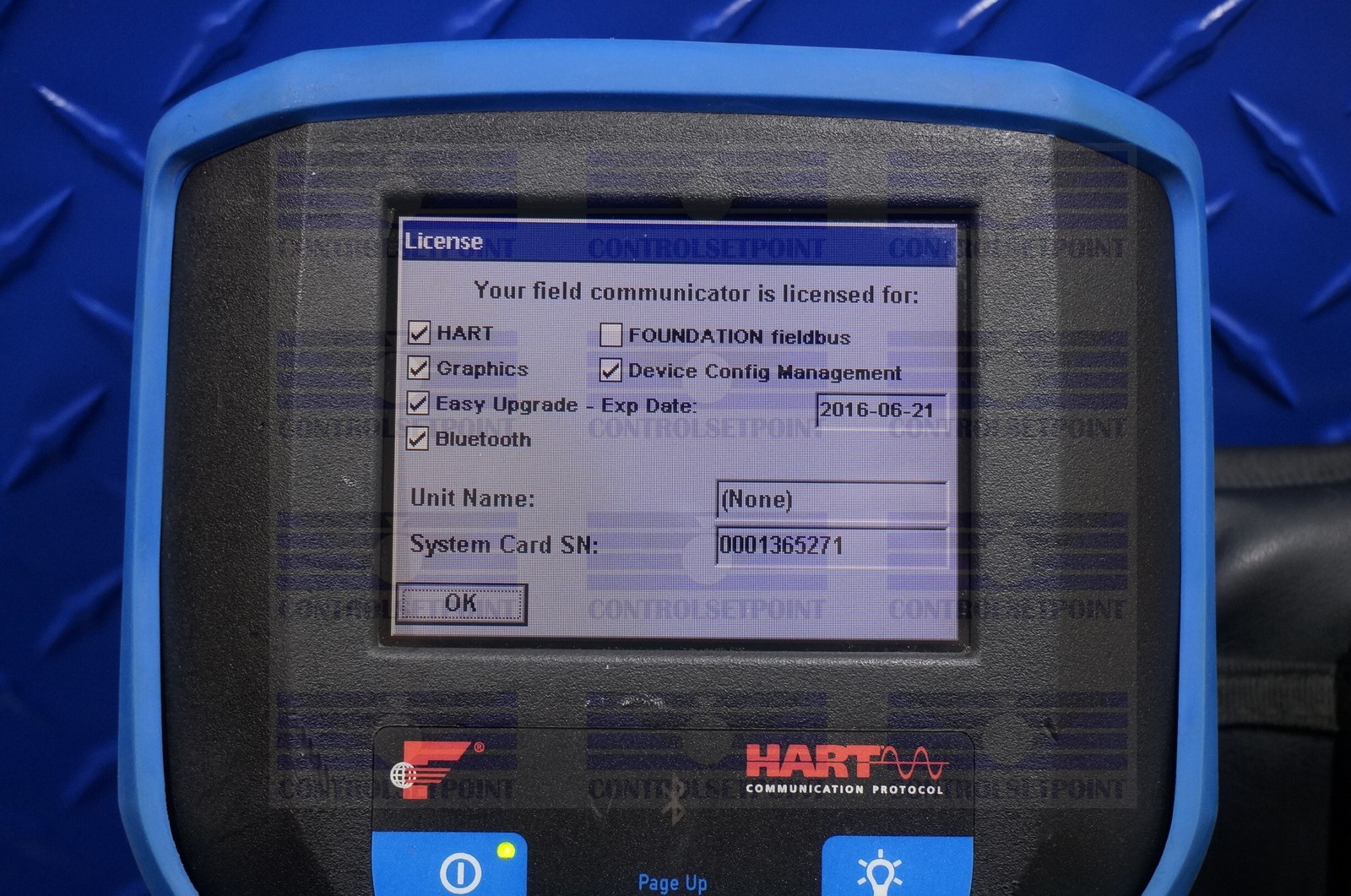 EMERSON ROSEMOUNT 475 HART COMMUNICATOR COMPLETE WITH CHARGER ID86895