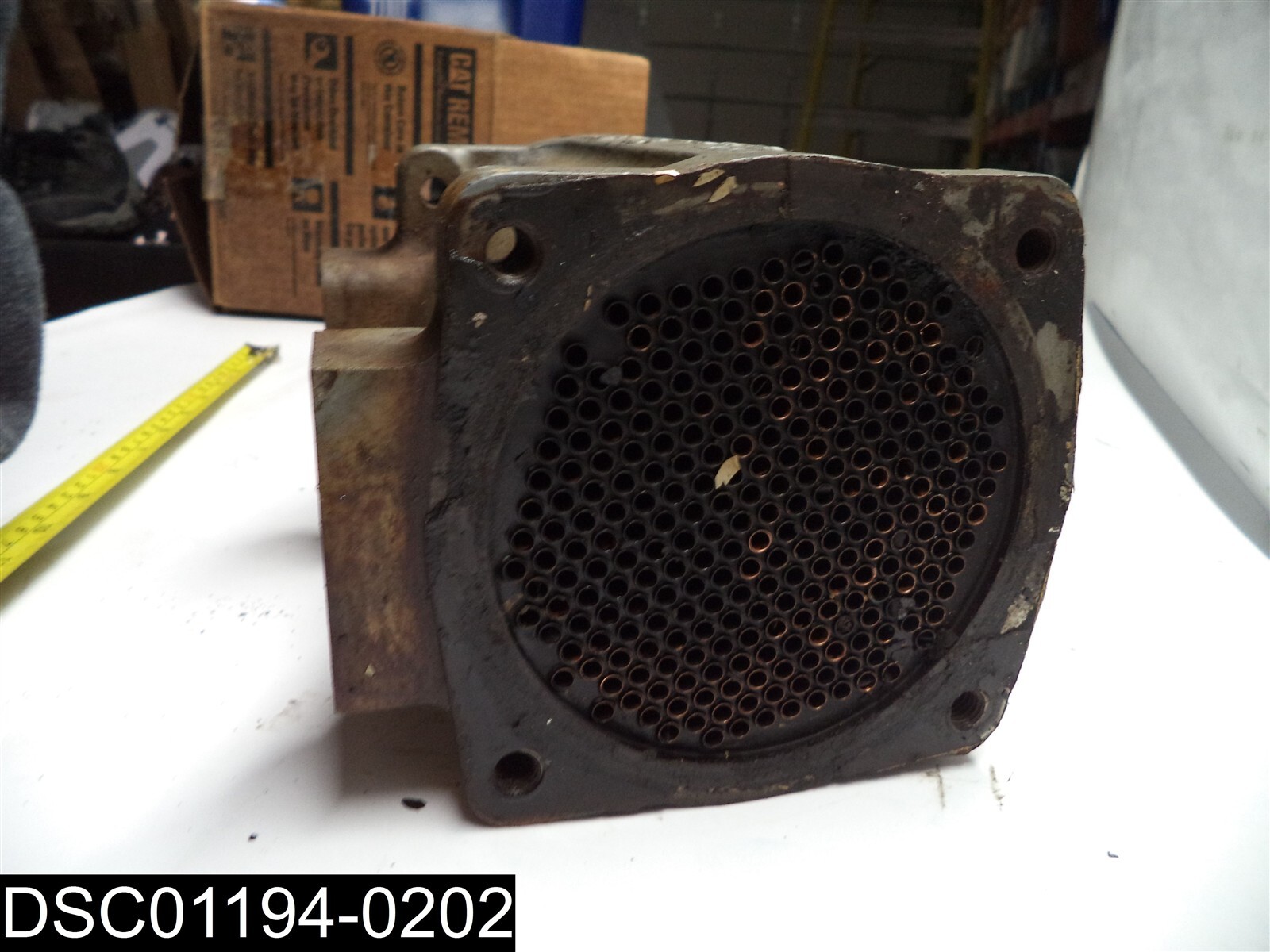 For parts or repair OR-3501 Cat Core Oil Cooler 2P8796 D07M12Y15P68HL