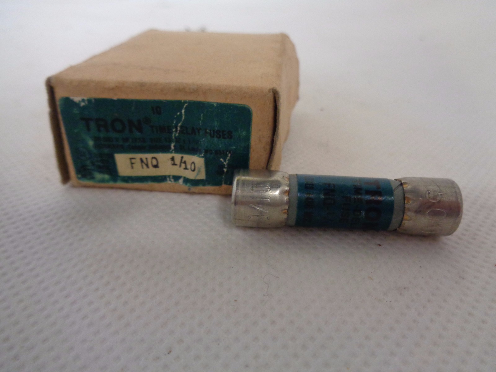 NEW BOX OF 10 BUSSMANN TRON FNQ-1/10 FUSE
