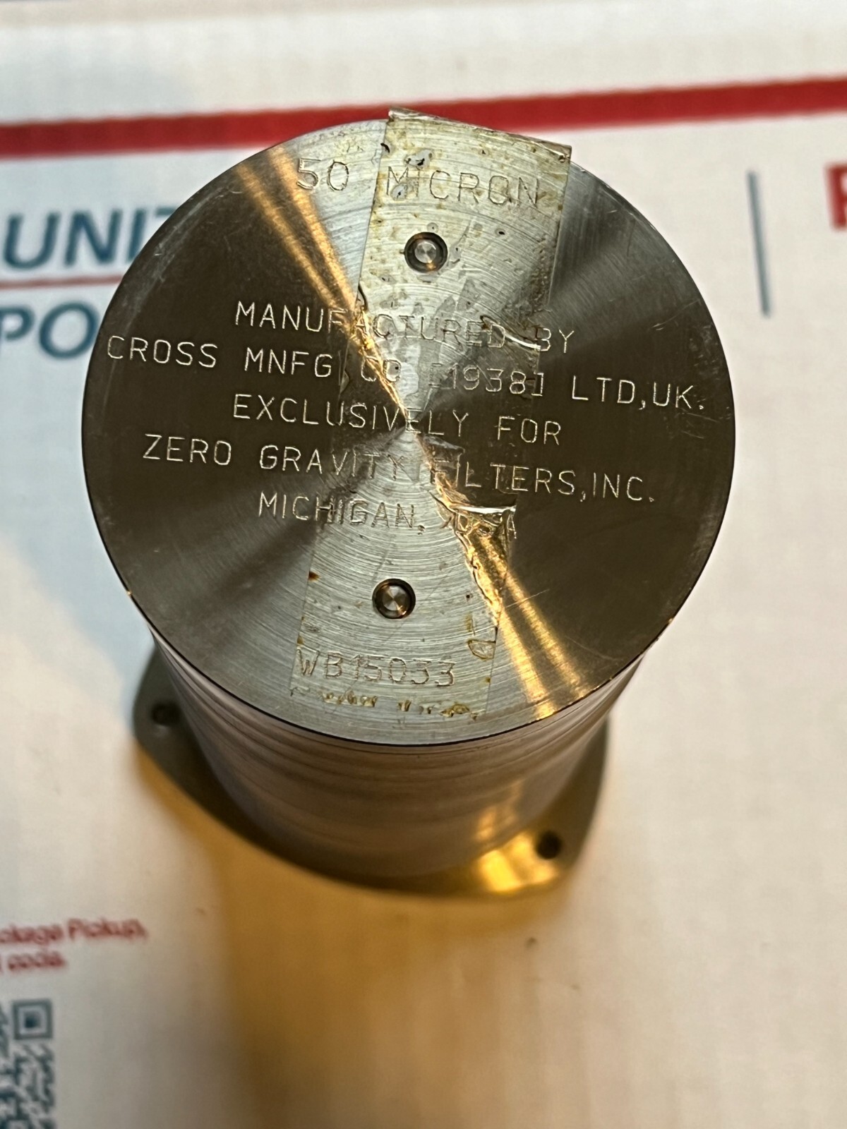 cross wb15033 50 micron nos no packaging