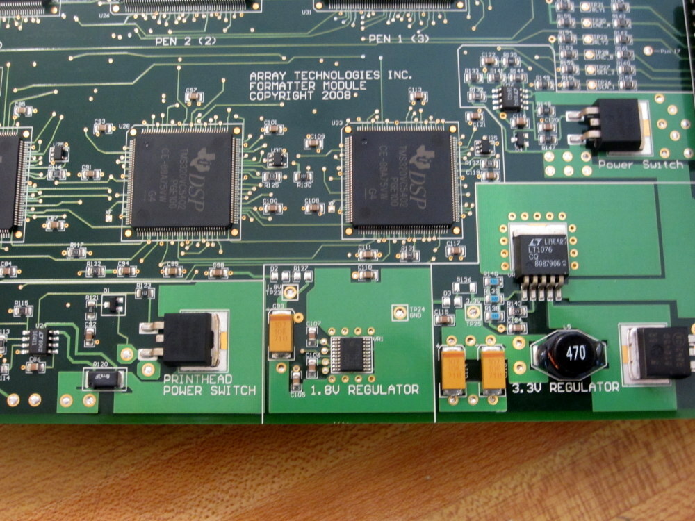 Array Technologies AT2500-1394S-00 Formatter Board AT2500-1394S-02