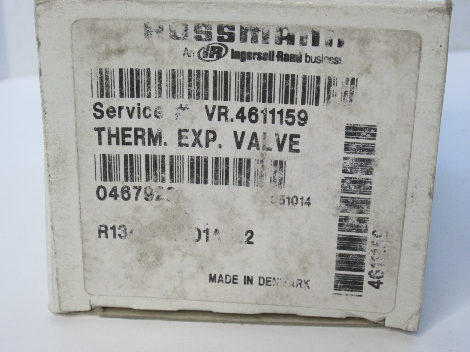 (NEW) HUSSMANN VR.4611159 R134a R12 R401A 34Bar TDE1 Thermal Expansion Valve