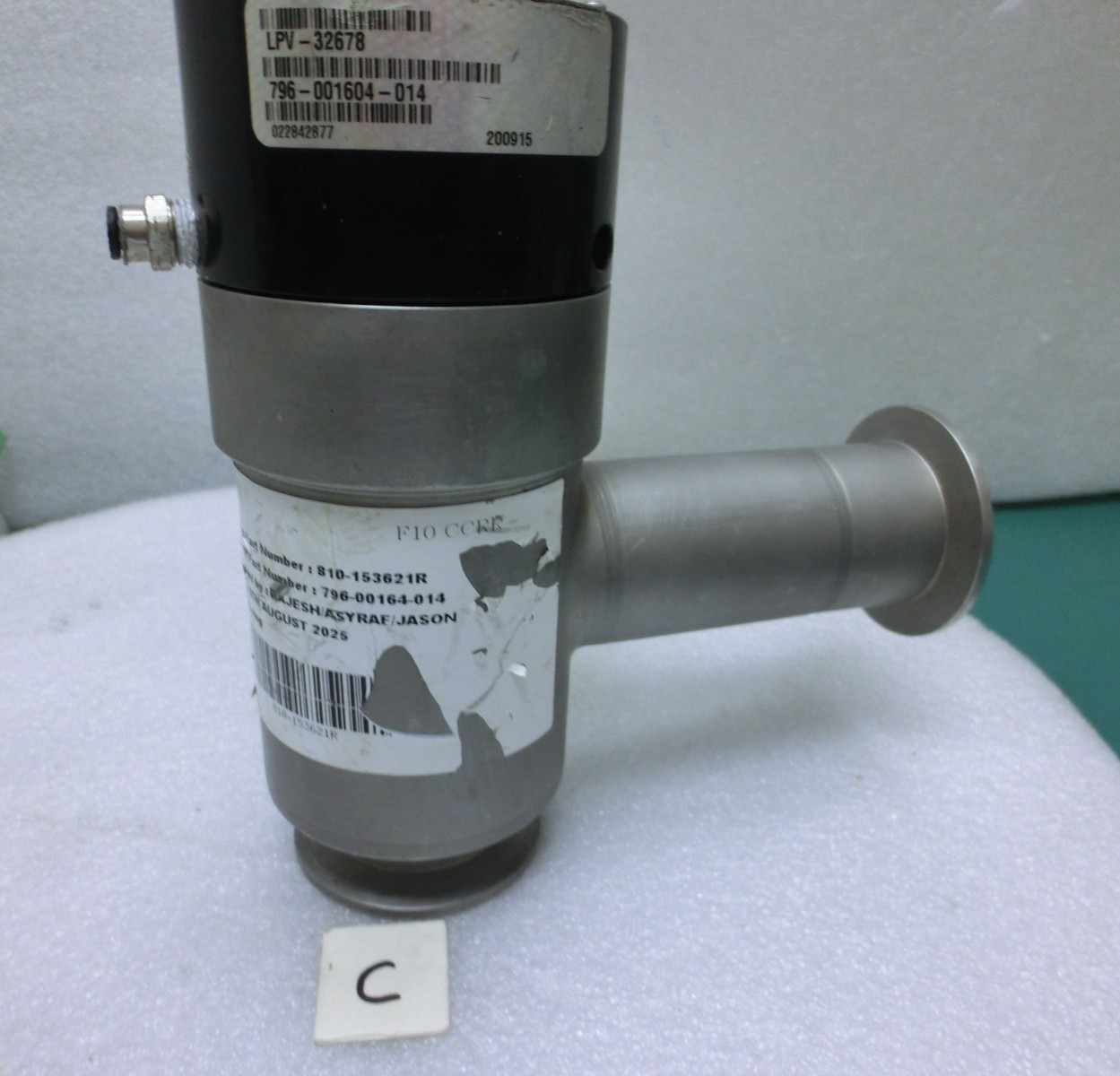 MKS HPS LPV-32678, Lam 796-001604-014 Vacuum valve,Used,US ~97487