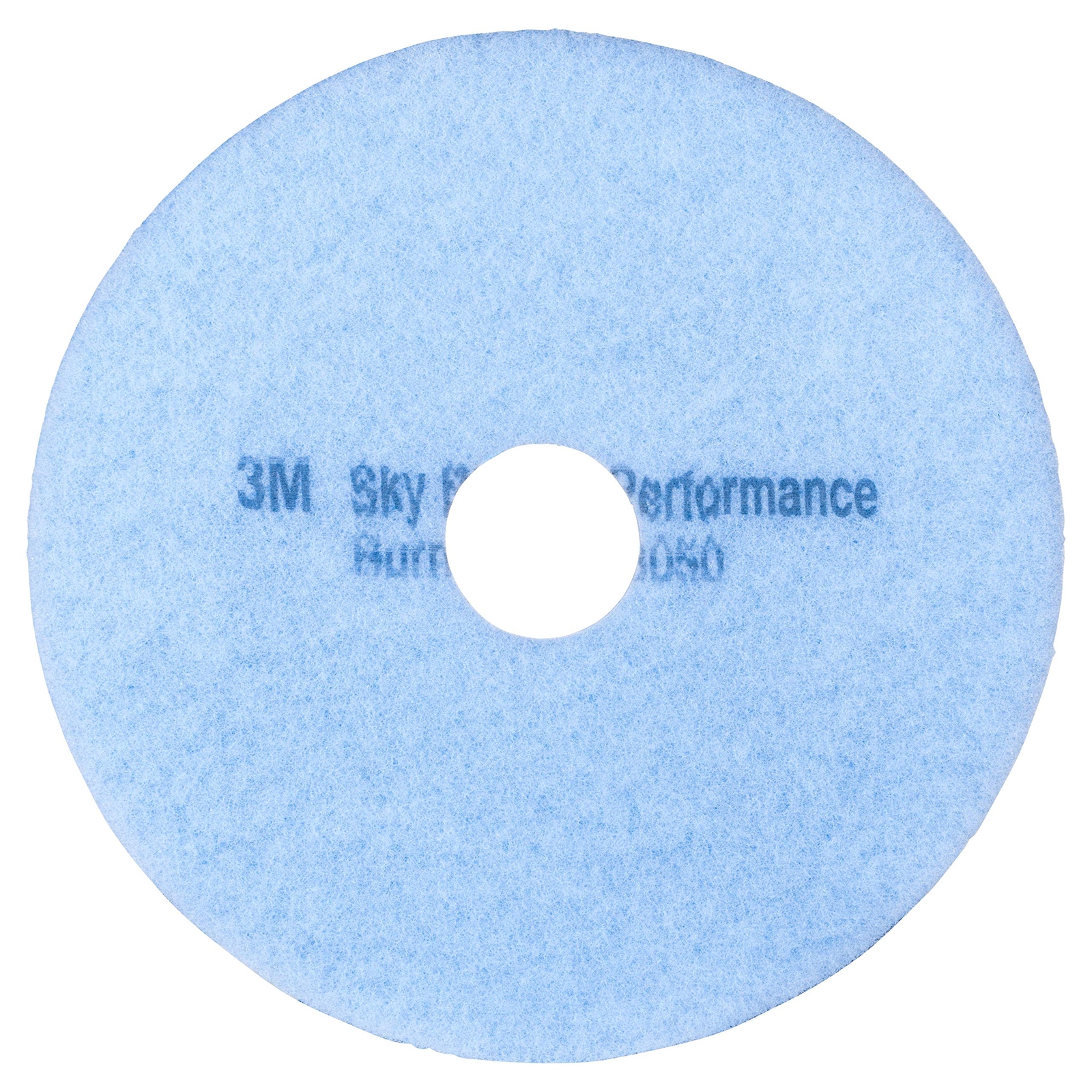 3M Sky Blue Hi-Performance Burnish Pad 3050 20 in 5/Case