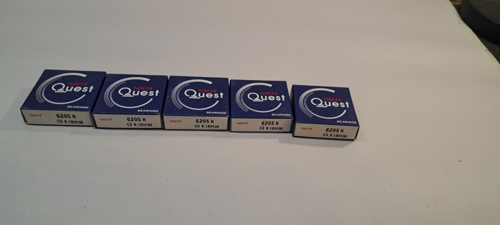 LOT OF 5 Nachi 6205N C3/ 6205NC3 Bearing