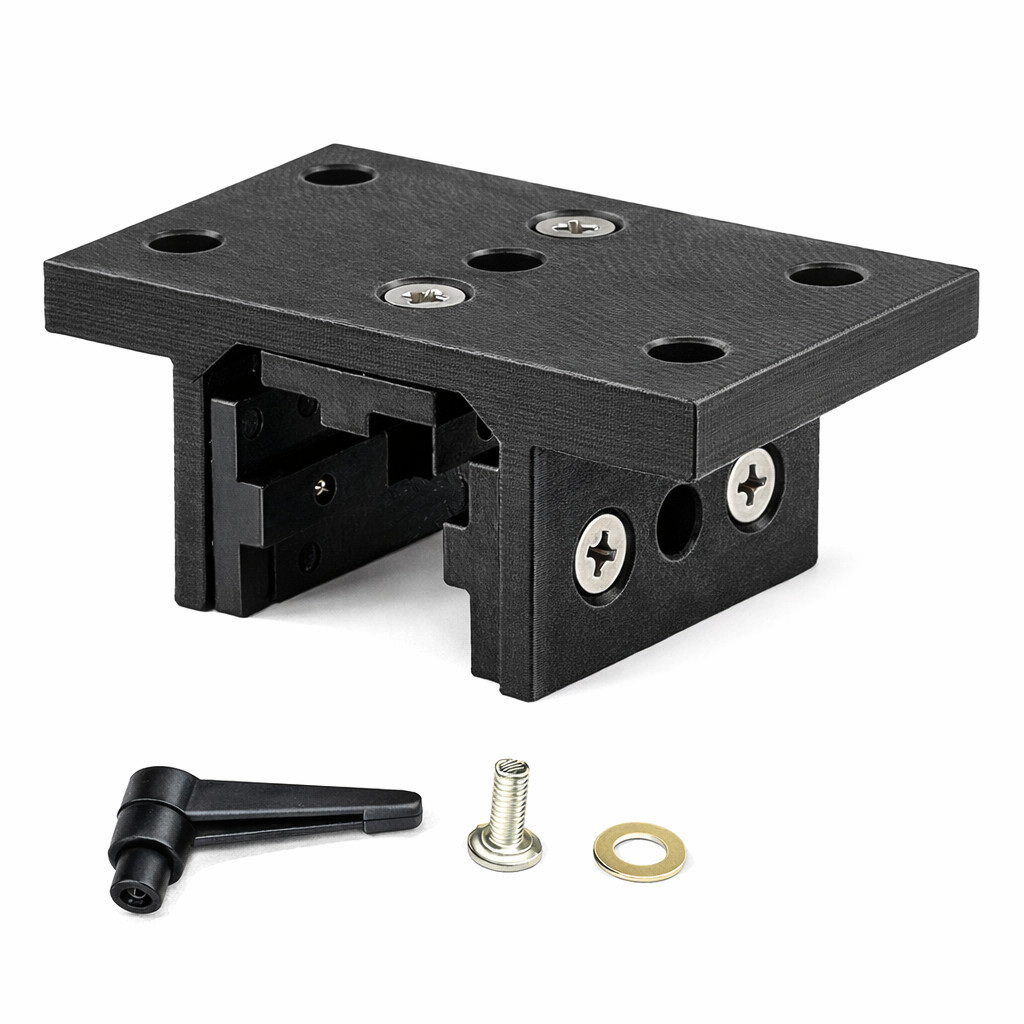 80/20 3D Printed Linear Bearing w/ Brake Kit – Fits 30 Series w/ TPU Pads