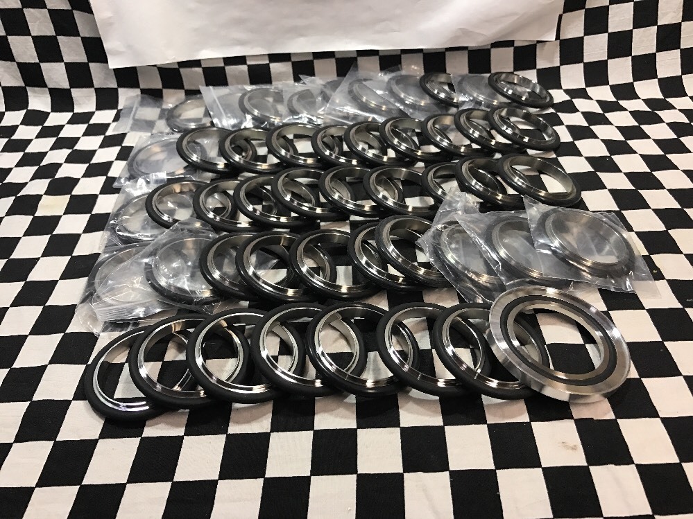 Lot Of 48, MDC VACUUM NW50 Centering Ring, SST, SHIPSAMEDAY #136AB