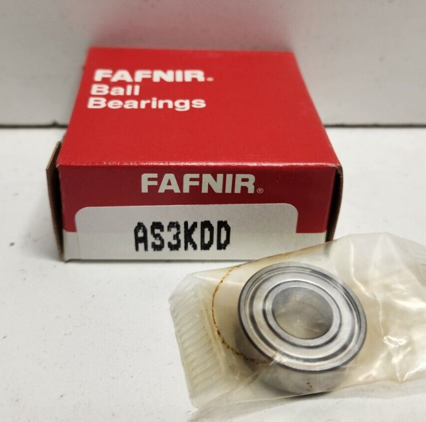 NEW OLD STOCK! FAFNIR .375″ X .875″ BALL BEARING AS3KDD