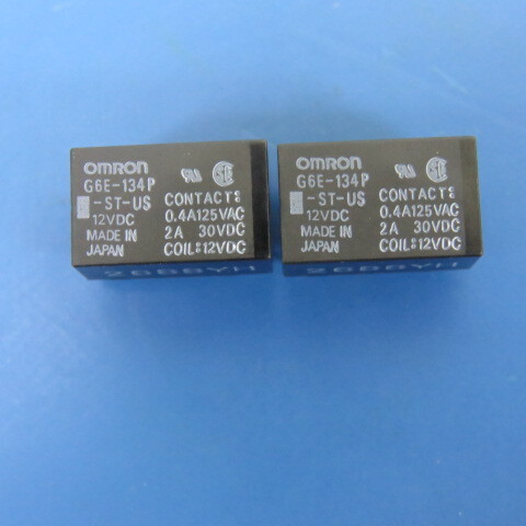 OMRON G6E-134P-ST-US-DC12 Qty of 6 per Lot G6E134PSTUSDC12**LA-KARL^4302^810339
