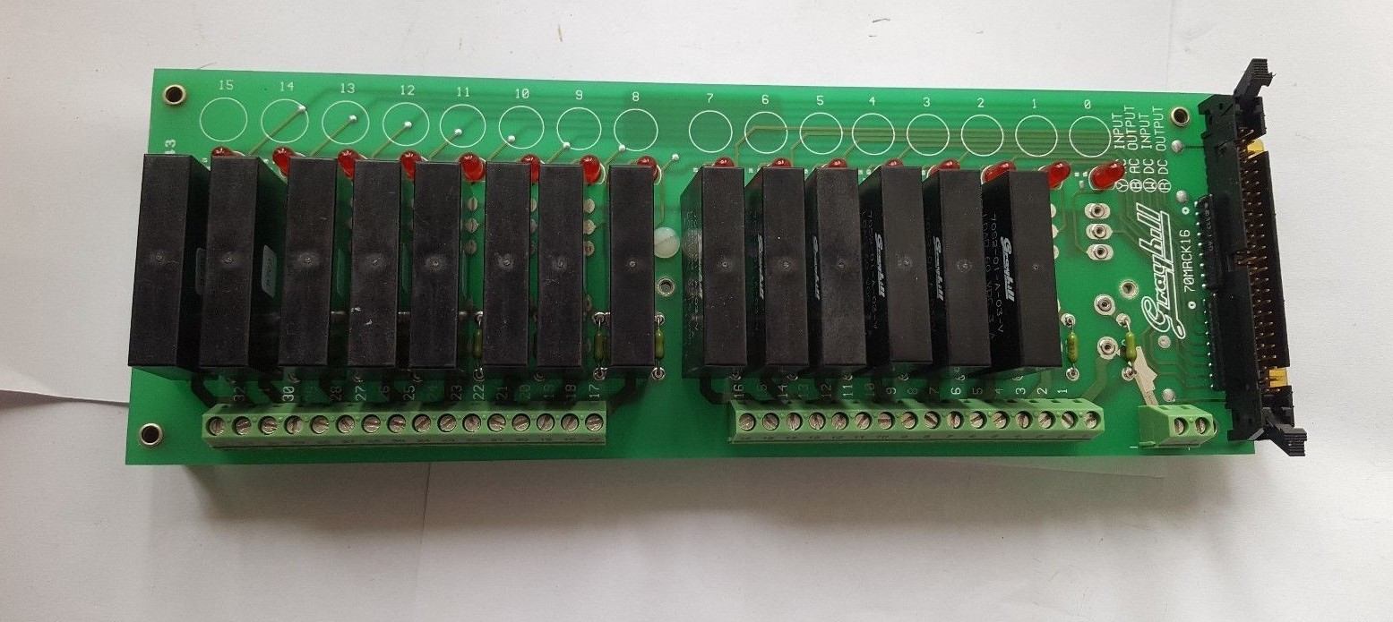 GRAYHILL 70MRCK16 I/O MODULE RACK 16-CHANNEL W/ (X14) GRAYHILL 70S2-01-A-03-V RE