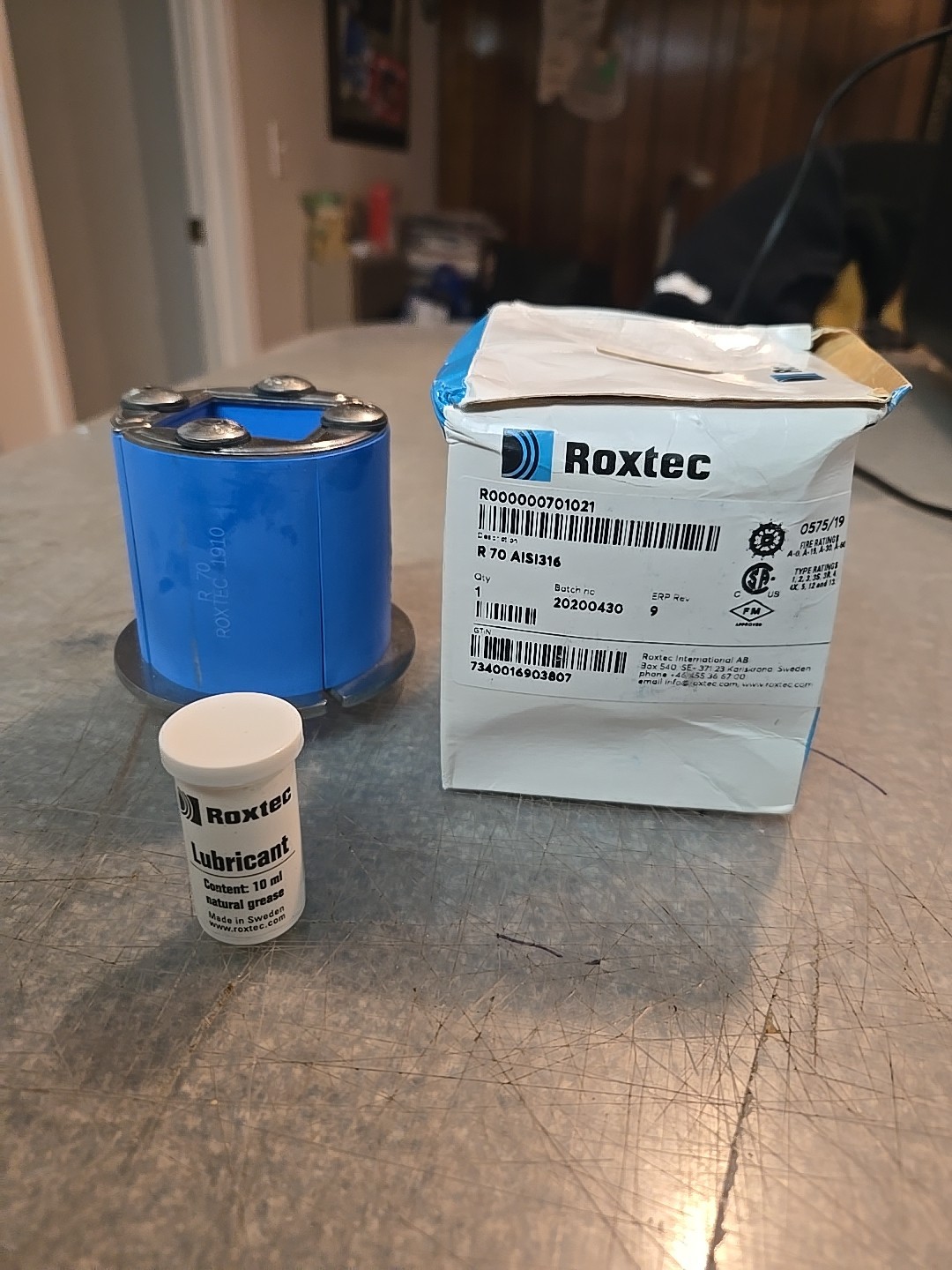 ROXTEC RS 70 AISI316. New In Box.