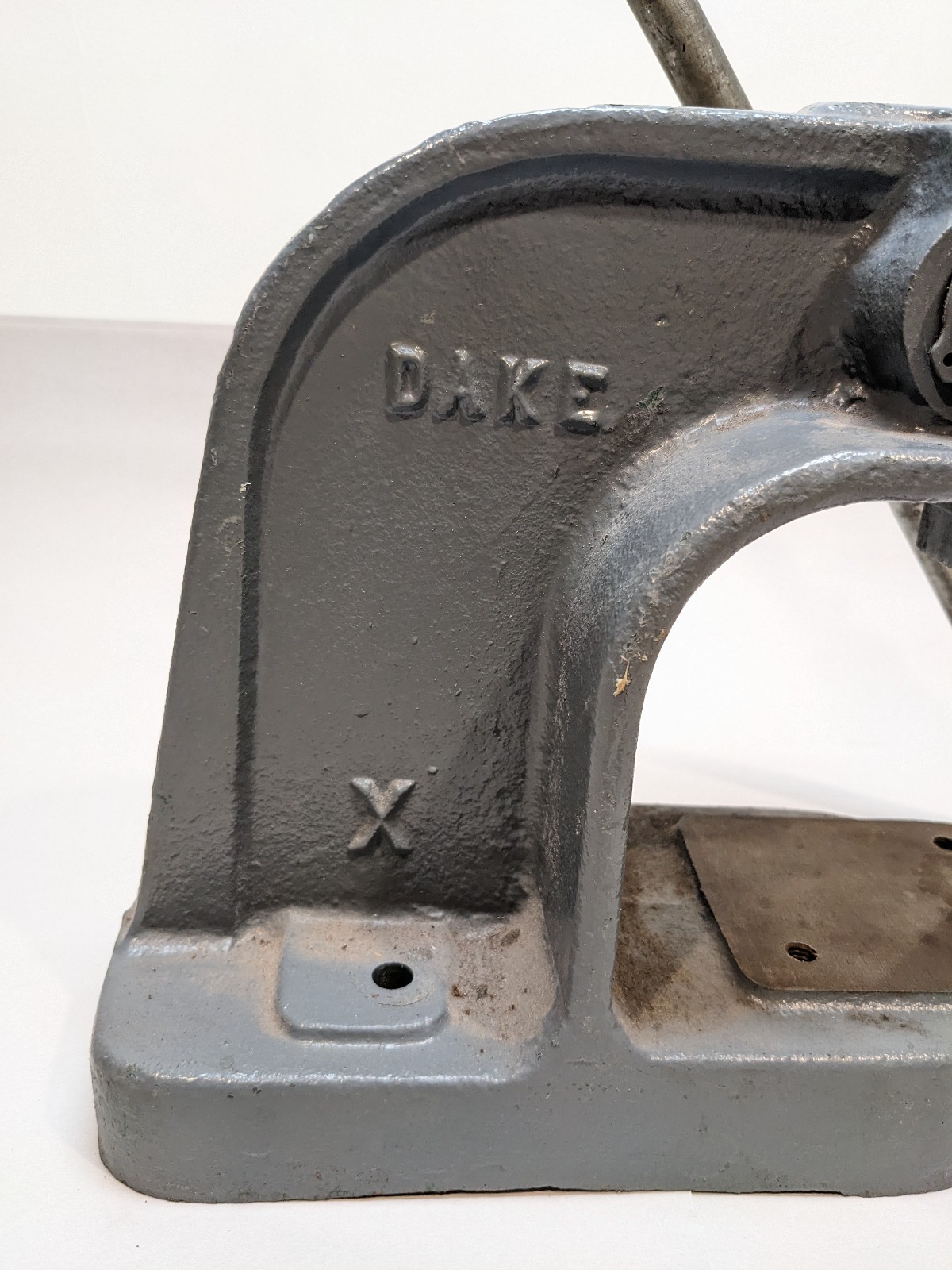 DAKE 1 Ton Arbor Press Model X USA Made Heavy Duty Bench Press Tool