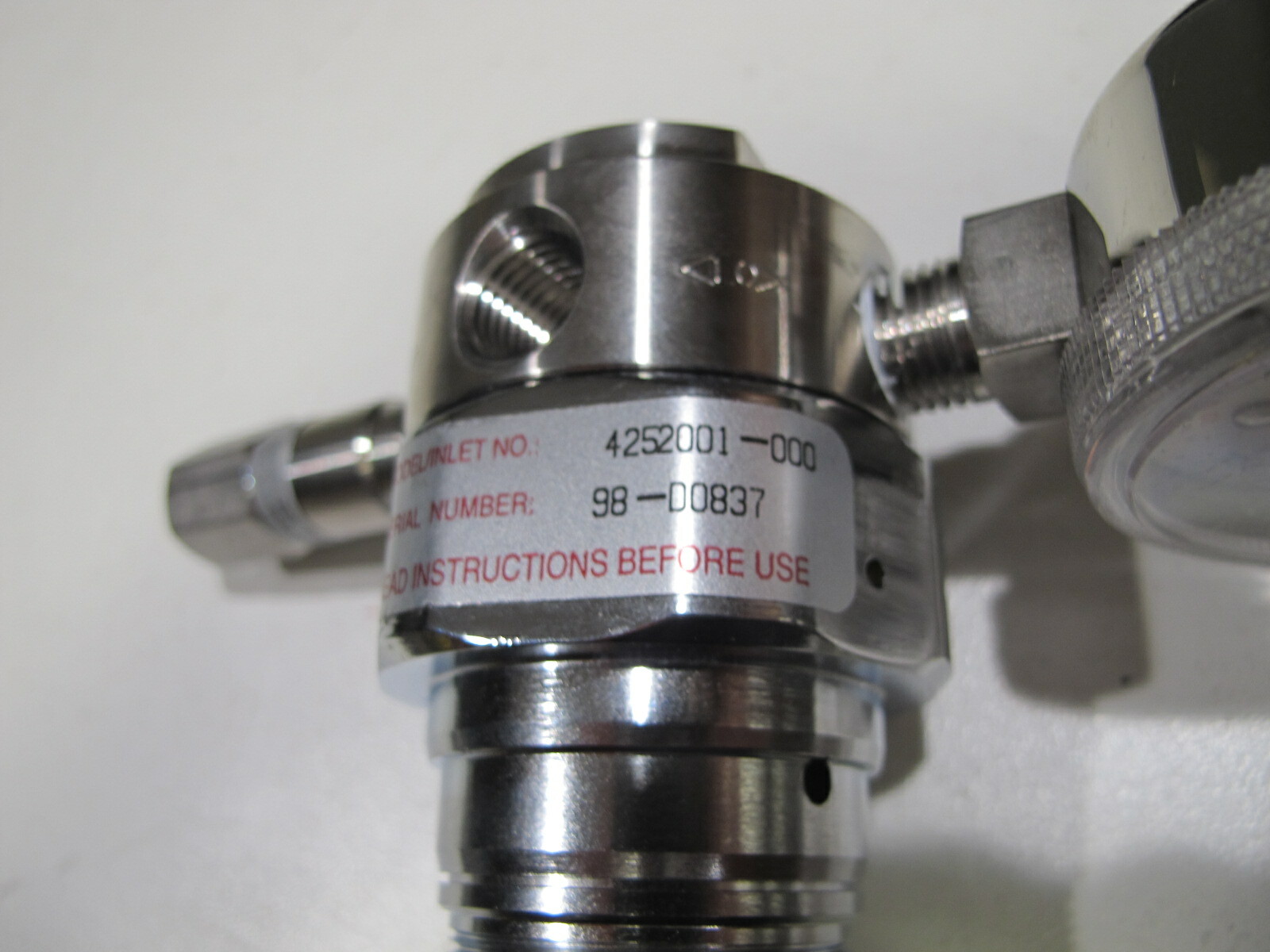 Concoa Controls Corp of America 4252001-000 Regulator Relief Valve