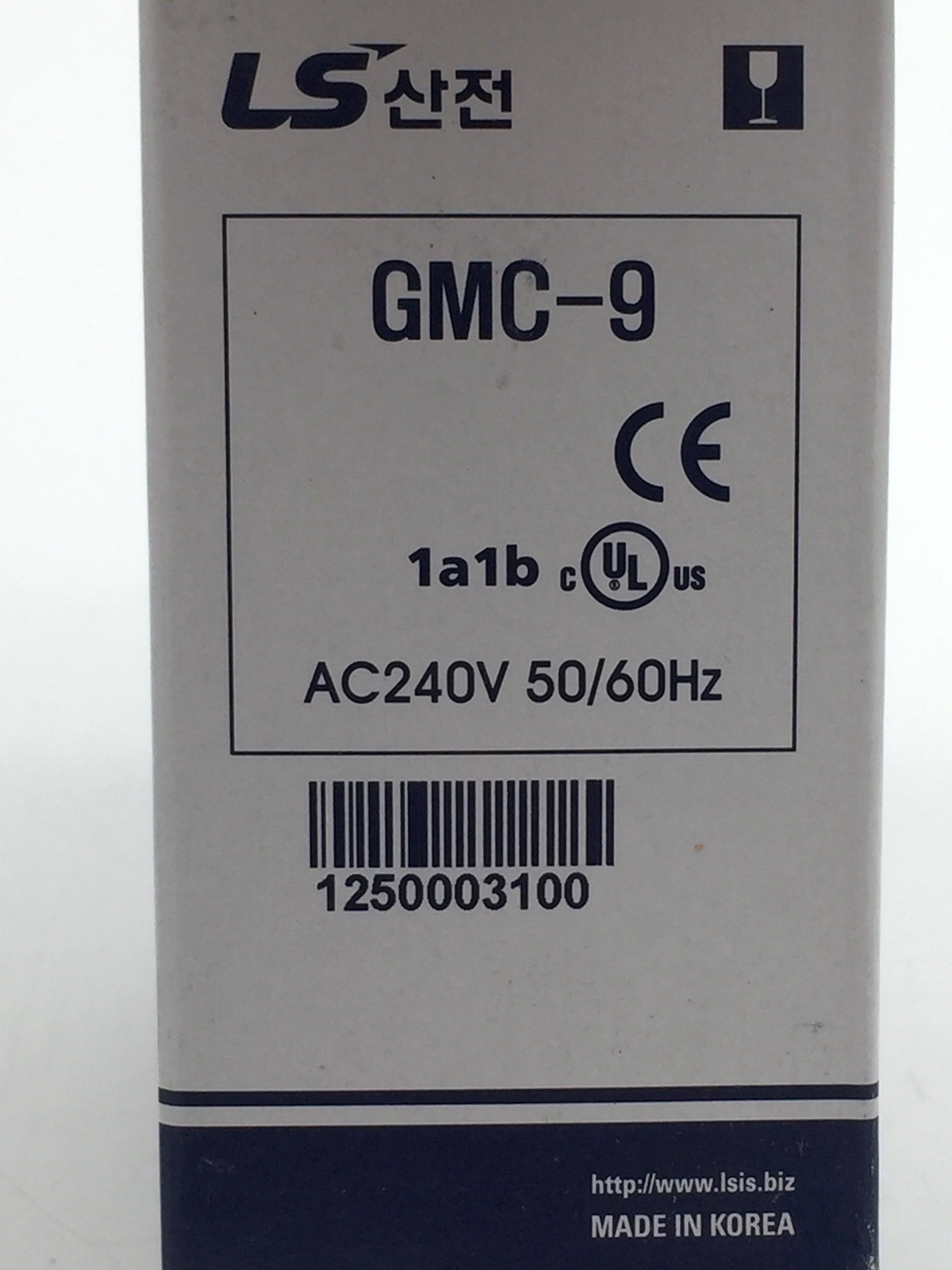 LS GMC-9 Contactor 3P 11A 240V AC Coil 50/60Hz GMC(D)-9 1a1b x 3 pcs
