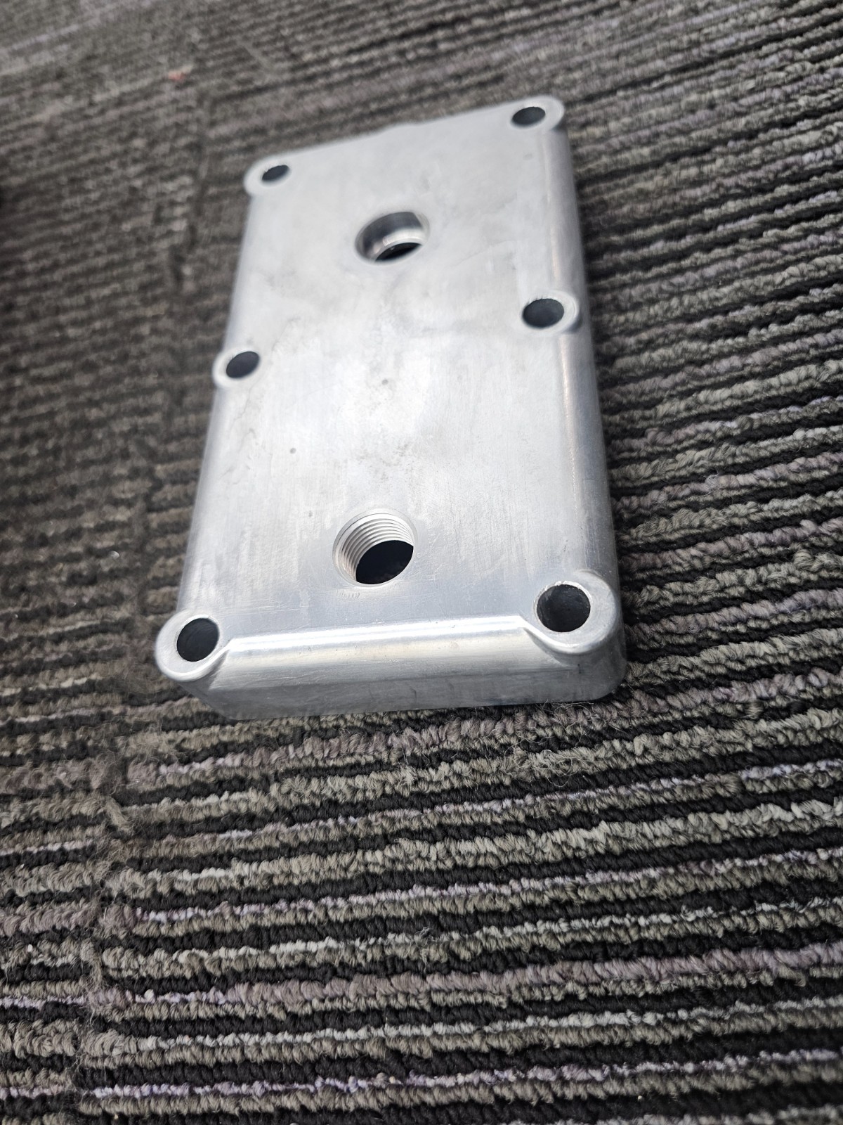 DA2756098 Heavy Duty Replacement Base Cover, Silver Color Fits Enerpac
