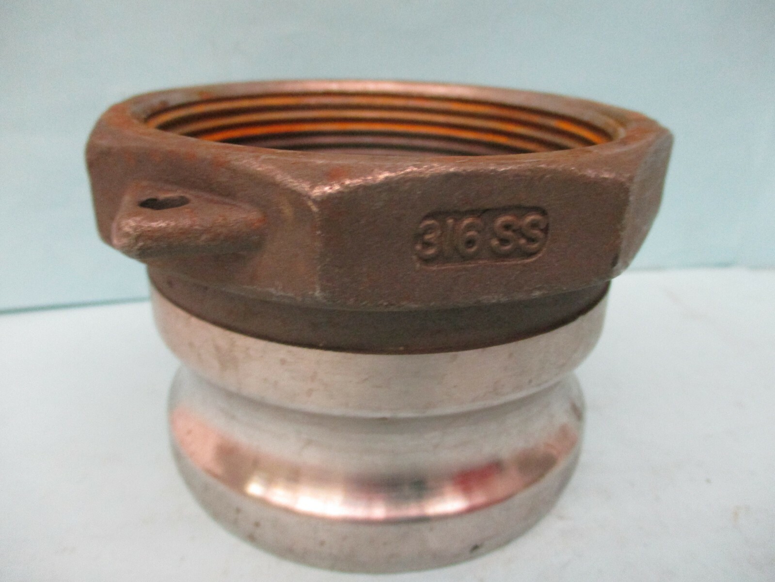 New ETC Ever Tite U.S.A. 3A 316 SS A3197DH