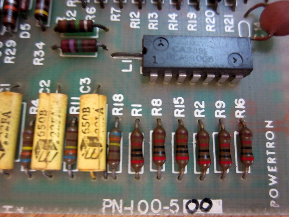 Powertron 100-5 Power Supply Board 1005 100-500
