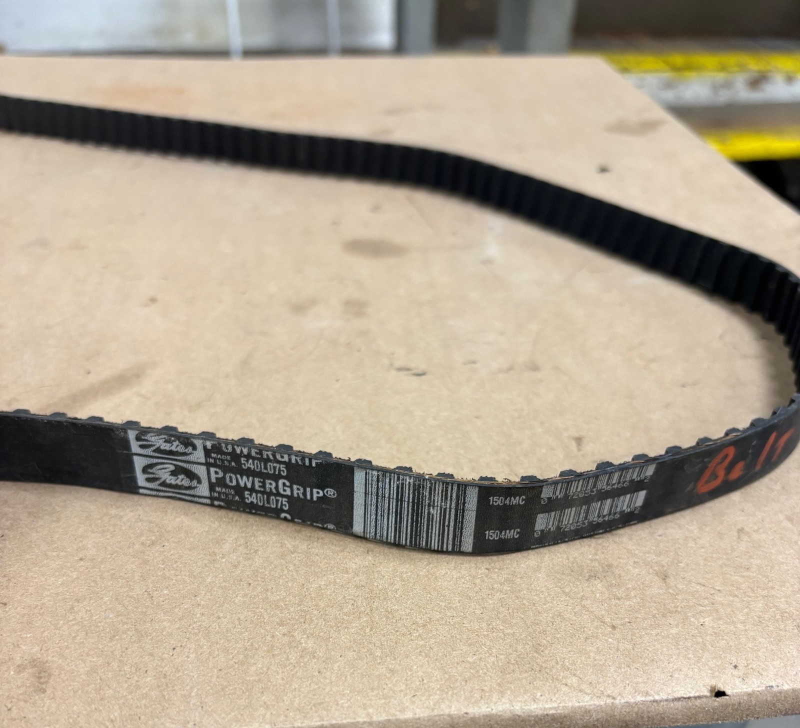 GATES POWERGRIP 540L075 TIMING BELT