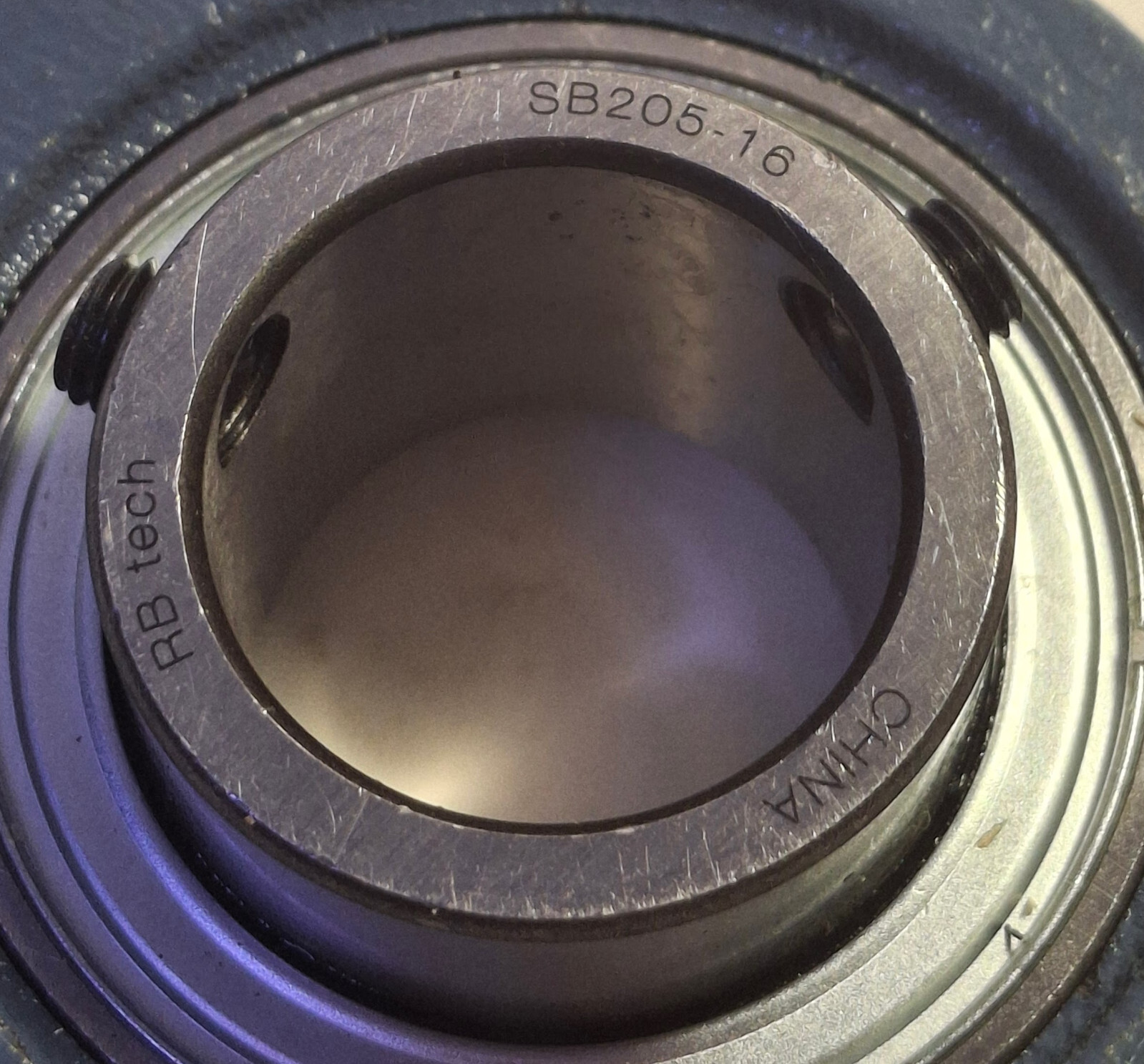 1 NEW RBTECH TRD205/SB205-16 3-BOLT FLANGE BEARING NNB ***MAKE OFFER***