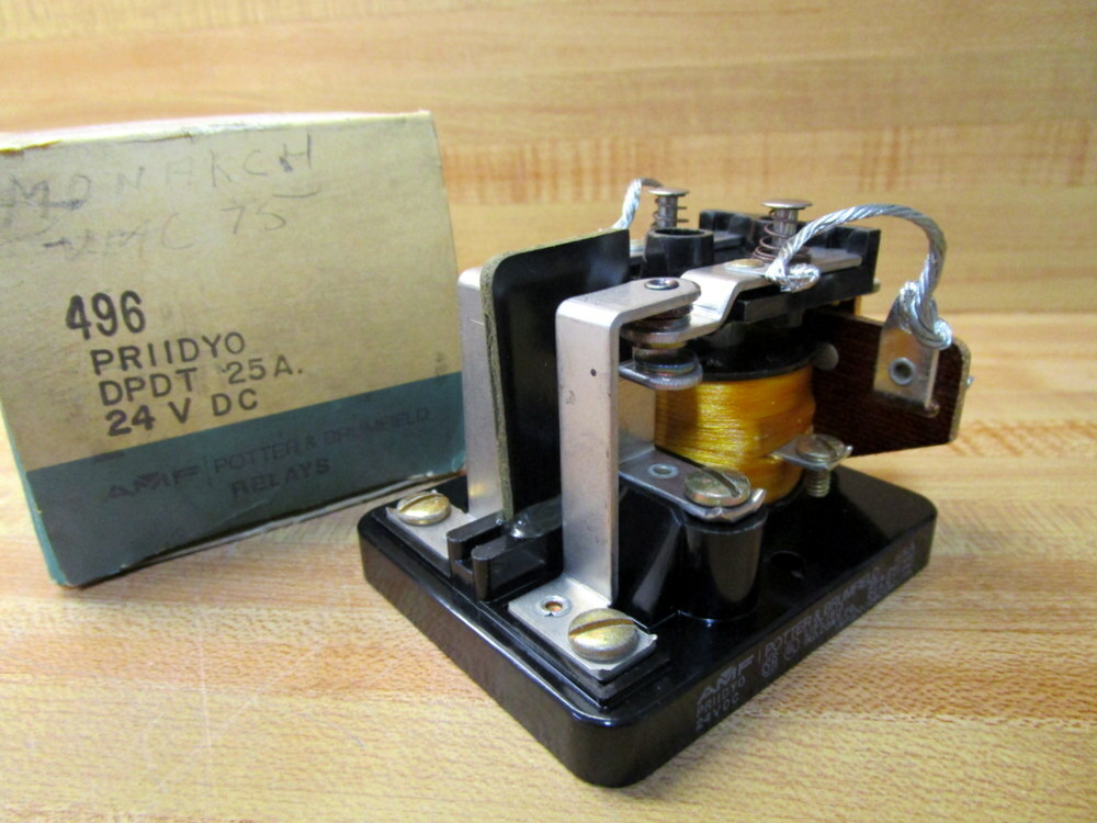 AMF Potter & Brumfield PR11DYO Relay 496