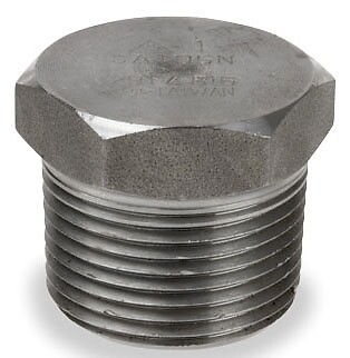 Smith-Cooper 3/4″ MPT Class 3000 Forged Carbon Steel Hex Head Plug