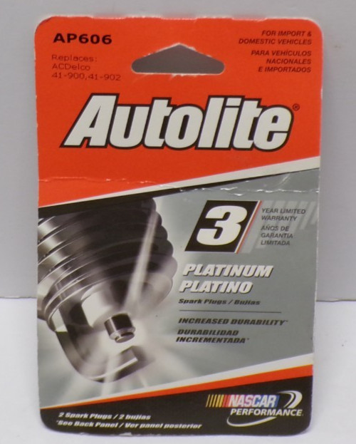 Autolite Spark Plugs AP606DP2 Replaces: ACDelco 41-900,41-902 Pack of 2
