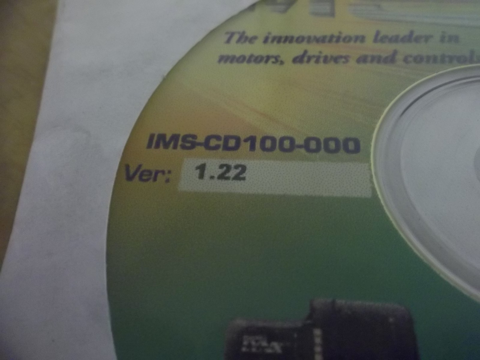 NEW IMS Software CD IMS-CD100-000, Version 1.22 *FREE SHIPPING*