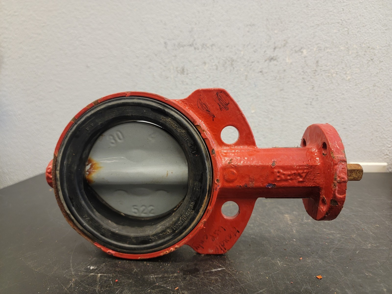 BRAY 4″ BUTTERFLY VALVE SERIES 30 Used A3