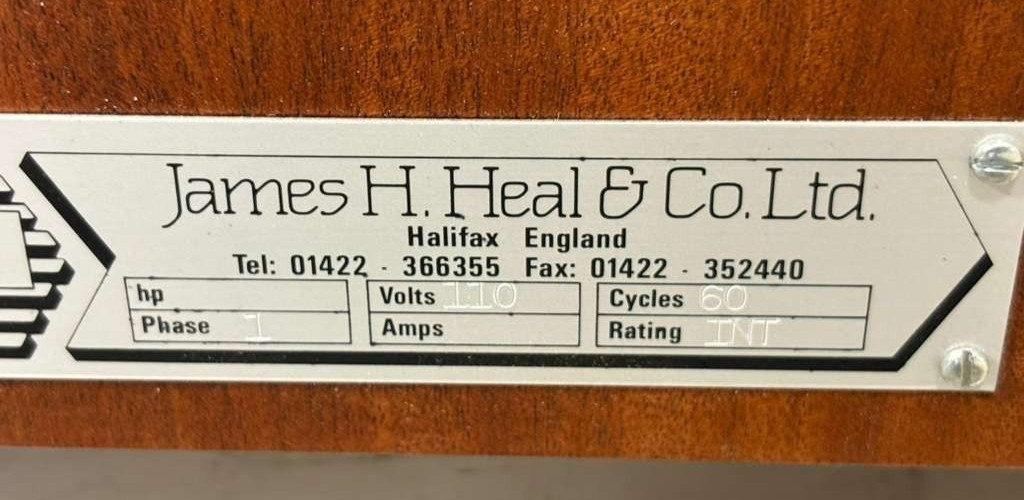 James H. Heal & Co. Phase 1 Cusick Drape Tester