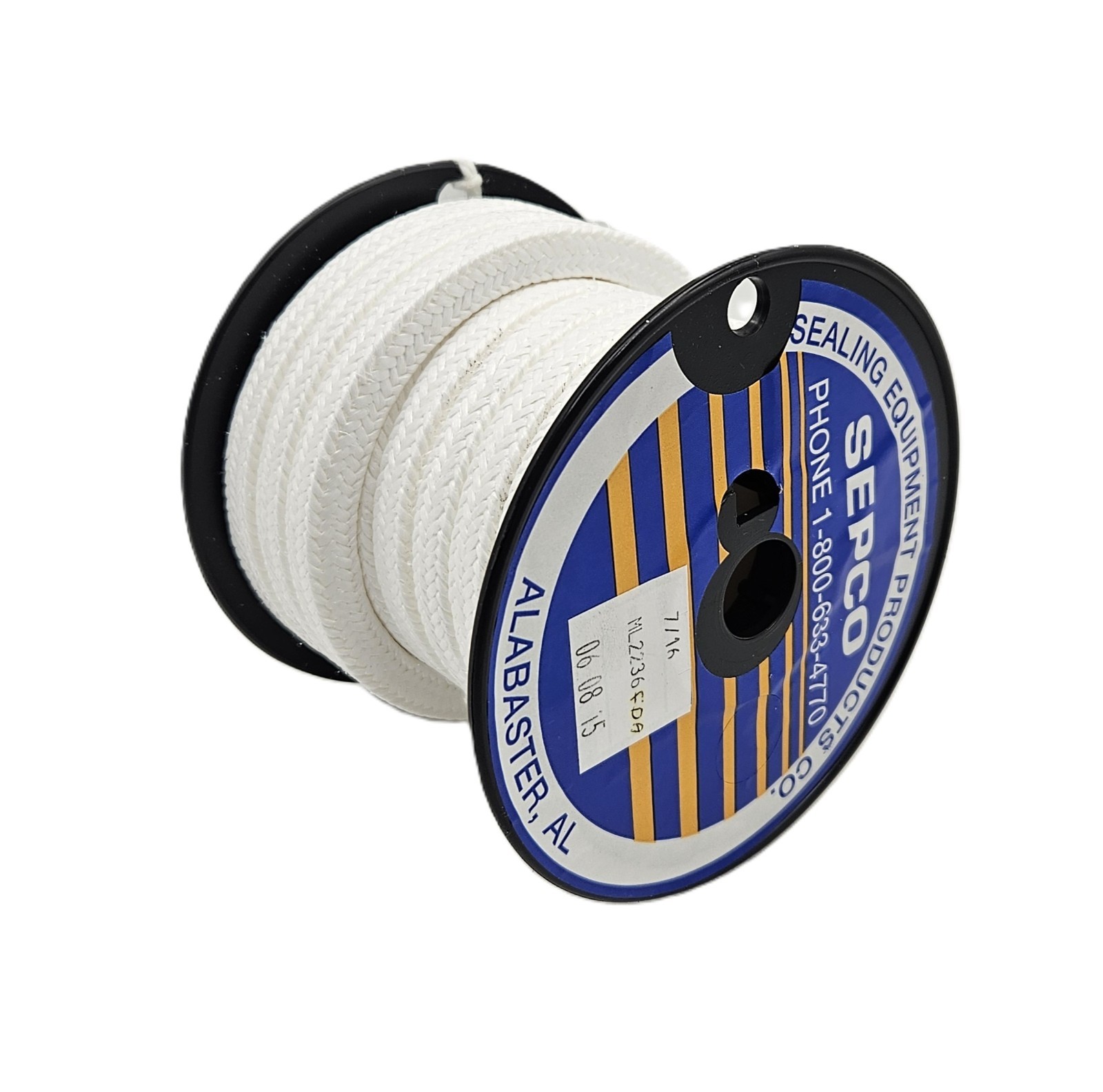 SEPCO ML 2236FDA PTFE PACKING SIZE 7/16 (FAST SHIPPING)