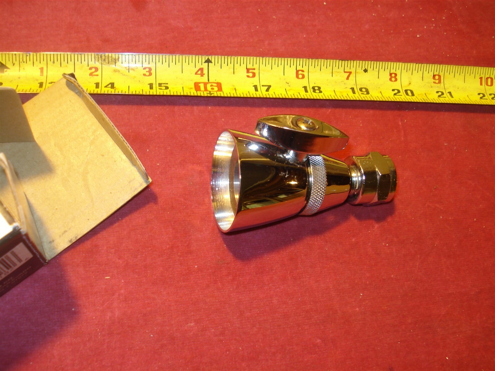 (2072.) Shower Head 2.0 GPM Solid Brass, Chrome Plated
