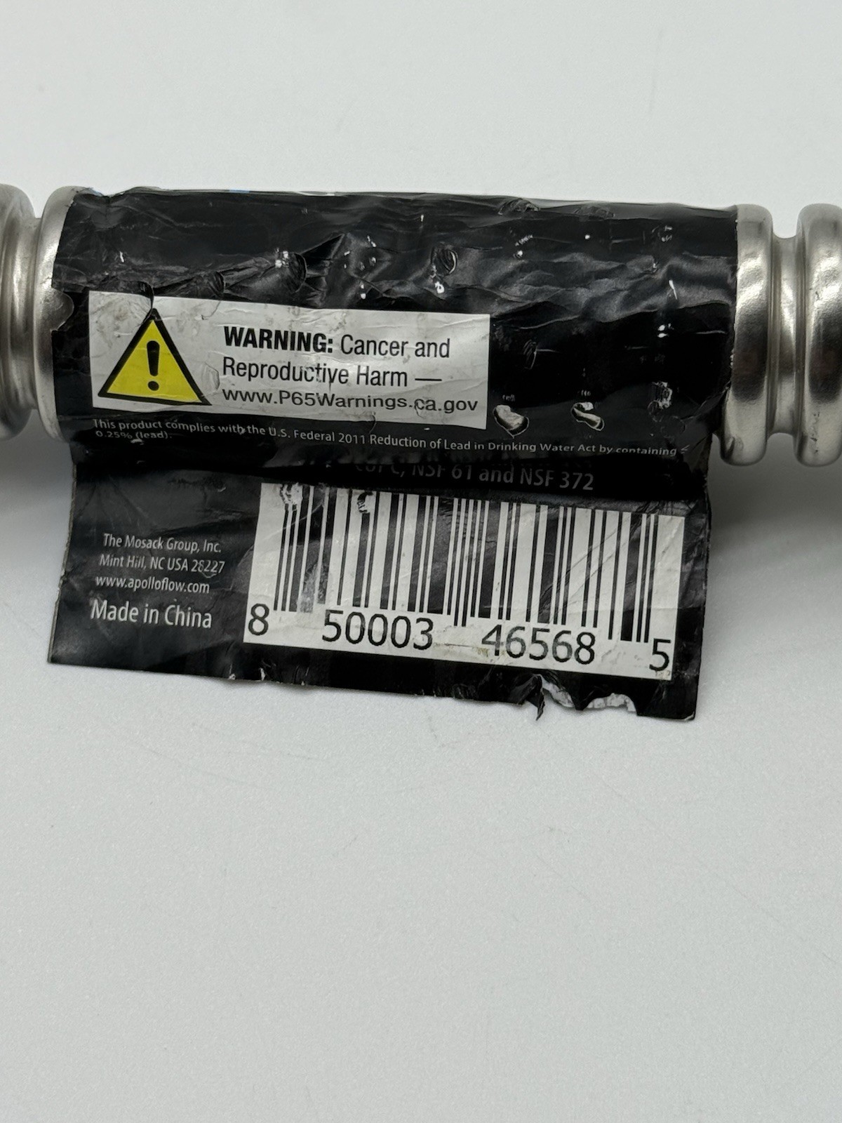 Apollo 3/4″ PEX-A x FNPT Water Heater Connector 18″ Stainless with Ball Valve
