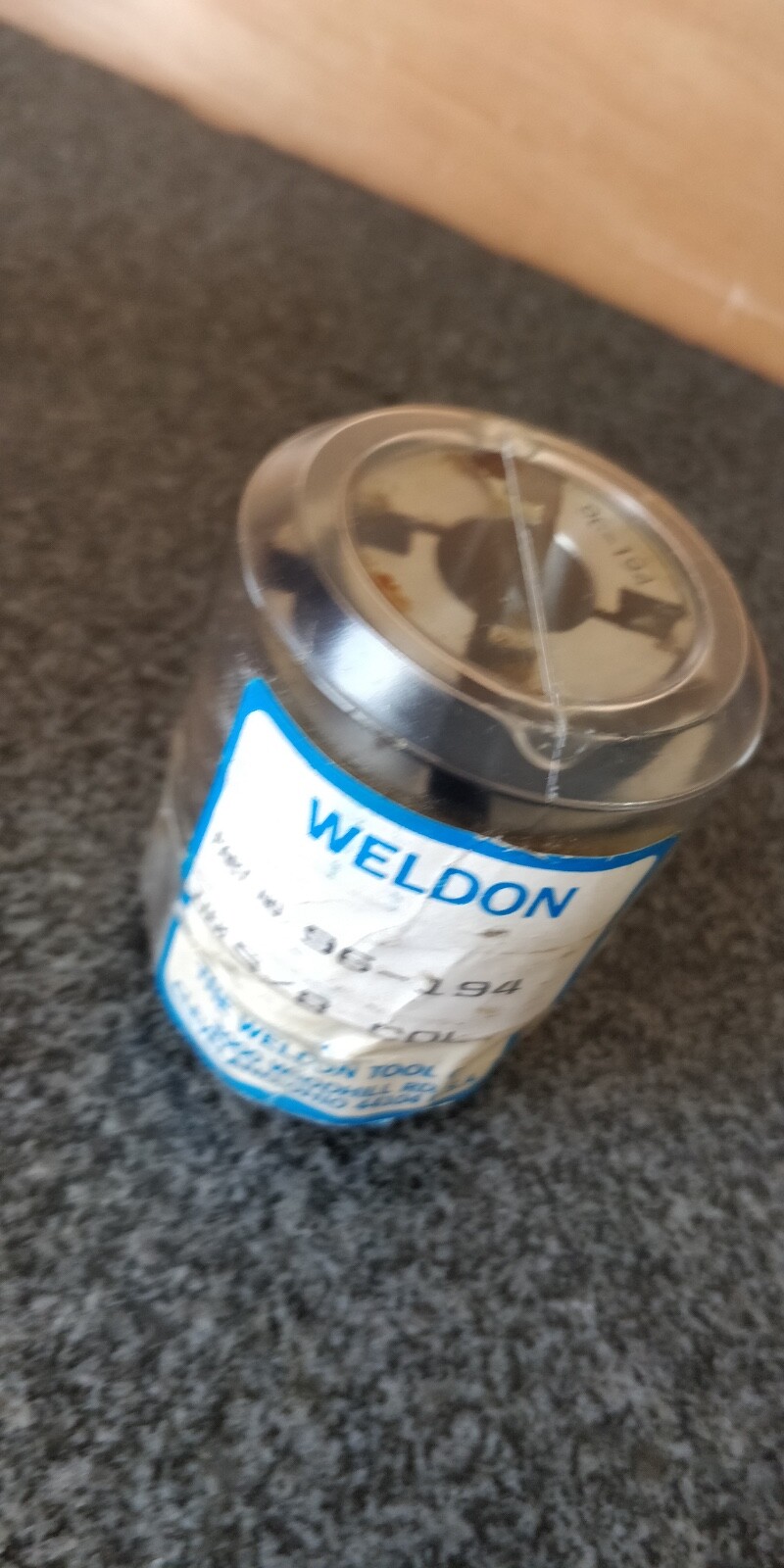NOS Genuine Weldon Brand Collet C-10 C10 Size: 5/8″ Germany Balas Flexi Grip