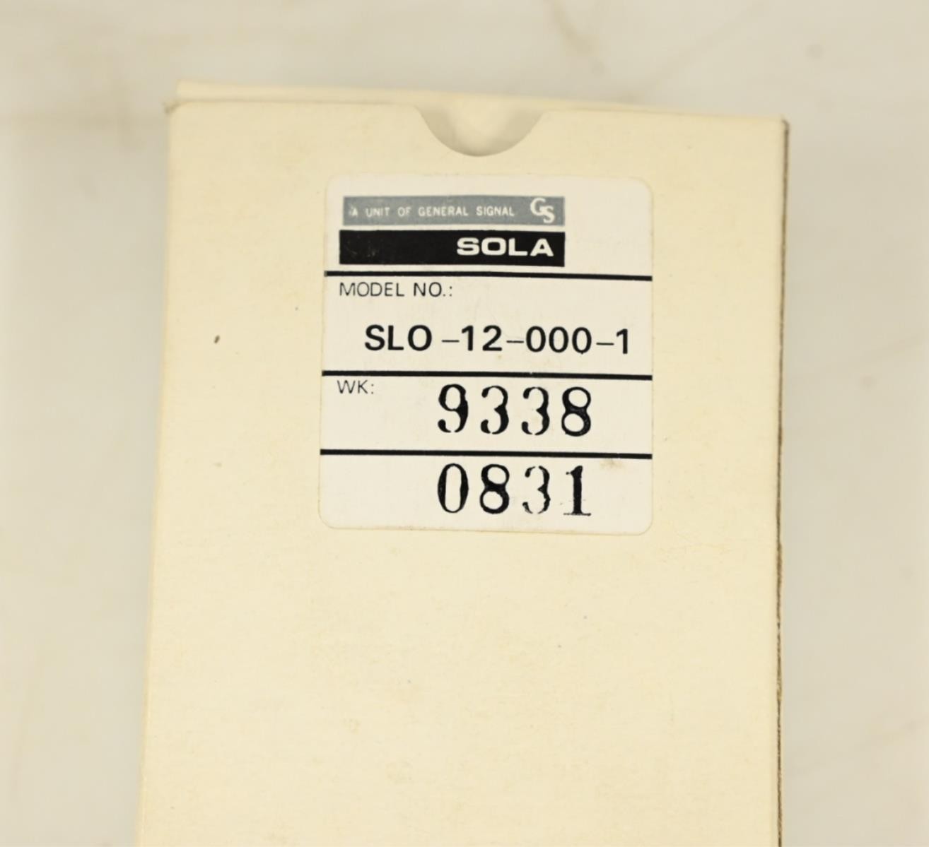 Sola SLO-12-000-1 Linear Power Supply