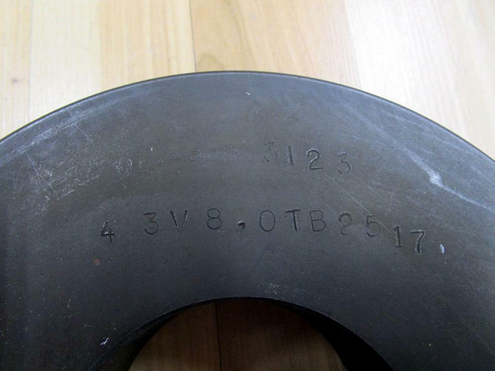 Martin 4 3V 800 TB Bushing Bore V-Belt Pulley 4 3V 80 TB 2517
