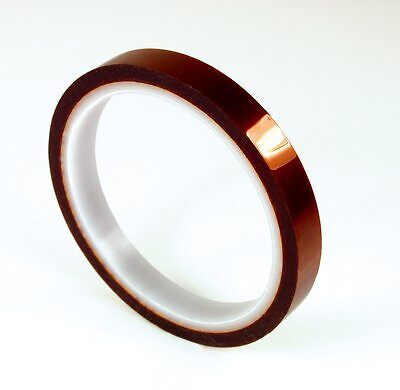 3M 92-AMBER-1/2X36YD Polyimide Film Electrical Tape – Silicone Adhesive – 1 m…