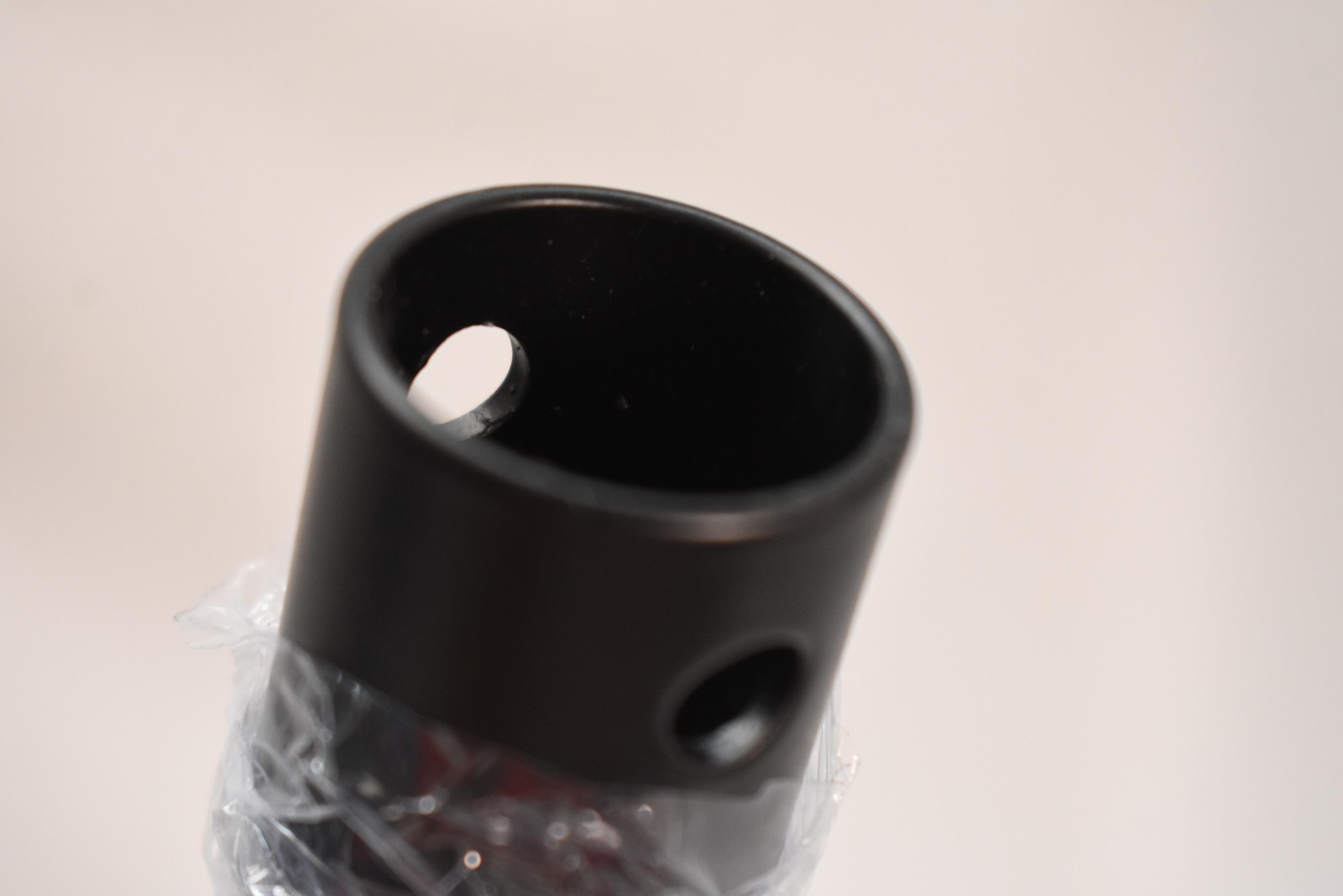 Black Threaded Extension Tube DRT1-24LBL Metal Post Industrial Replacement 24″