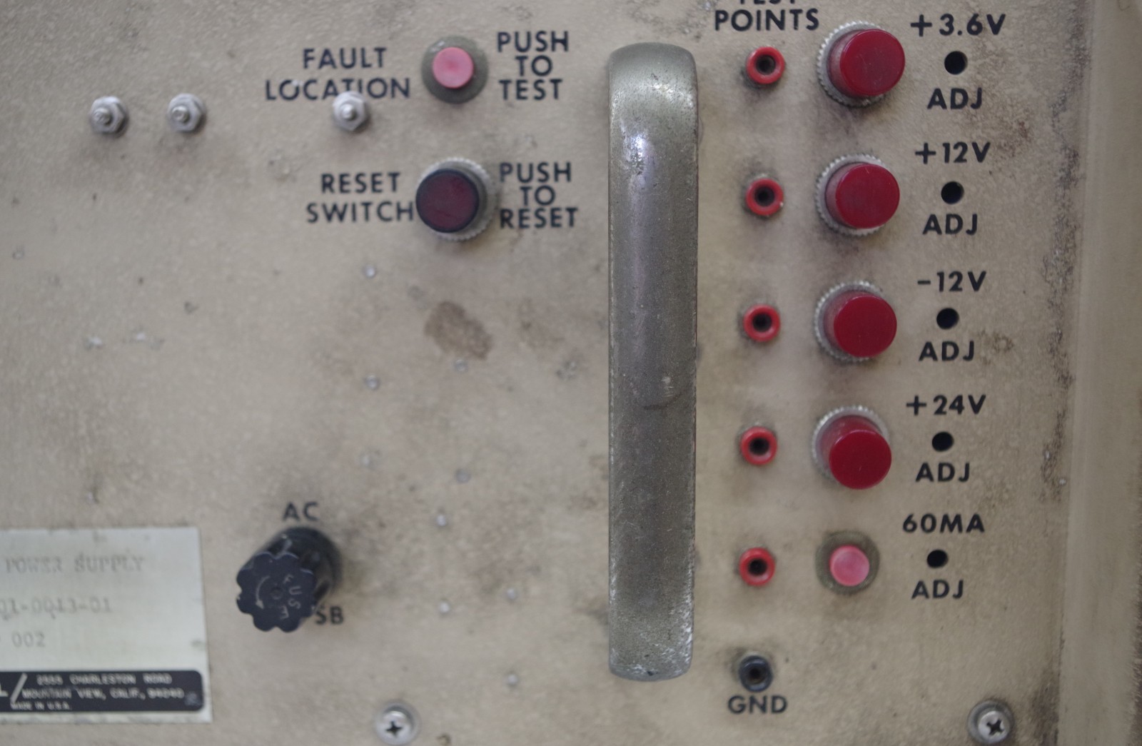 Vintage Westel Telephone Signal Power Supply, Assembly. # 1601-0013-01 Powers On