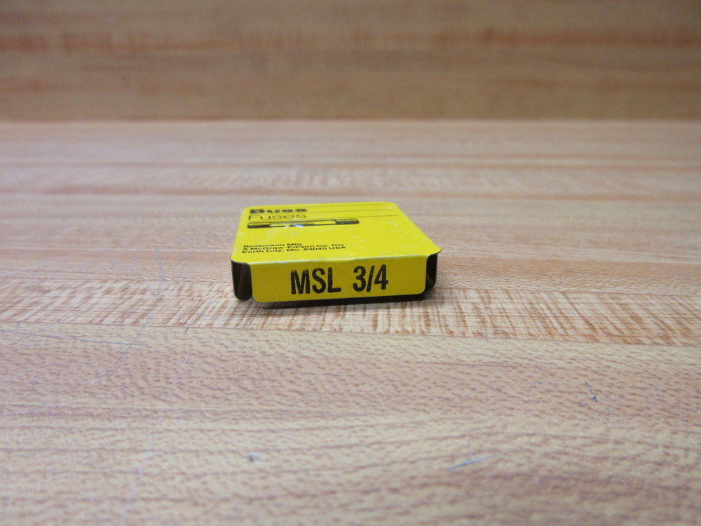 Buss MSL-3/4 Bussmann Fuse MSL34 Wirewound (Pack of 10)