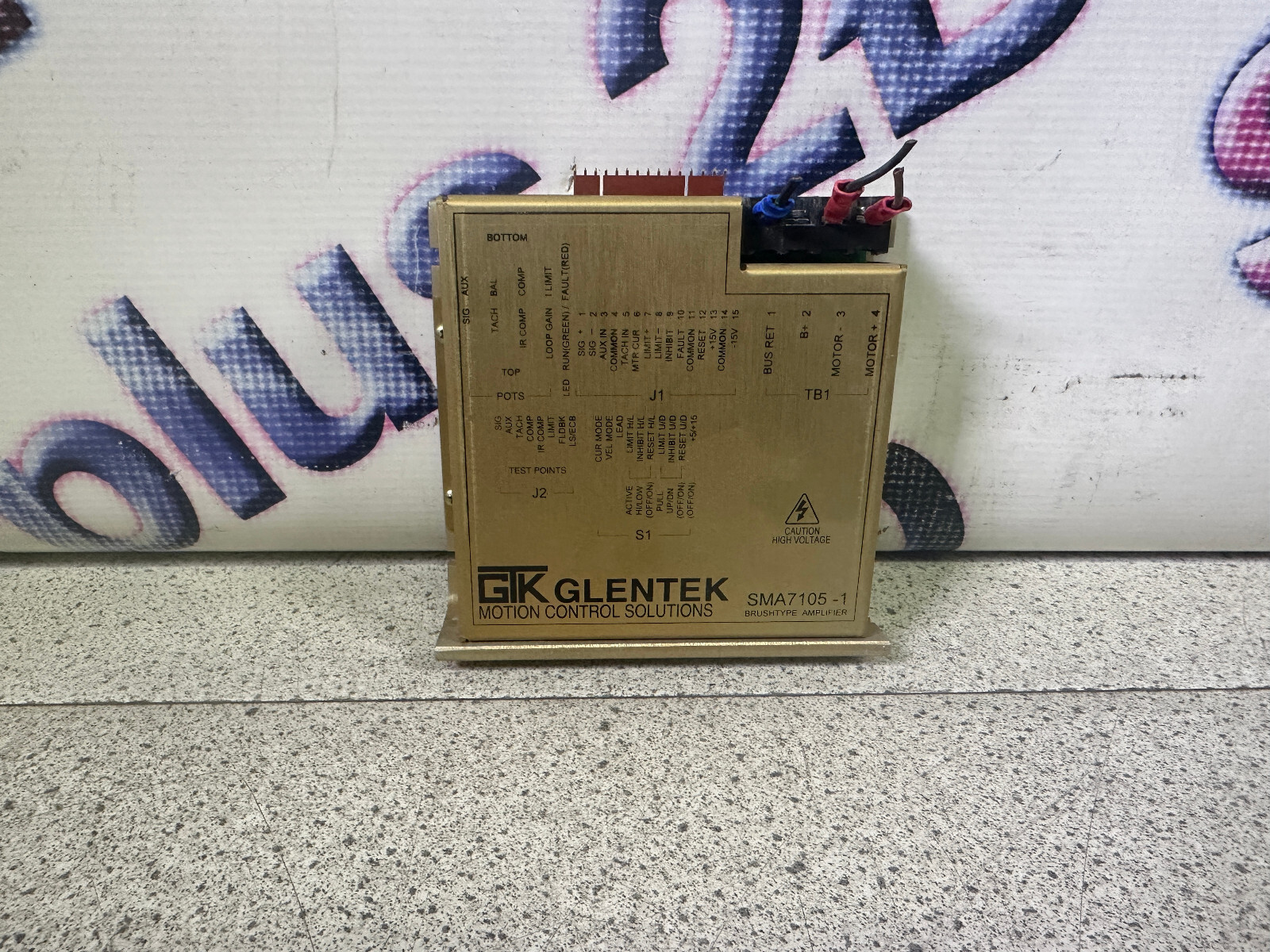 Glentek SMA7105-018-001A-1 REV-A Brushtype Amplifier
