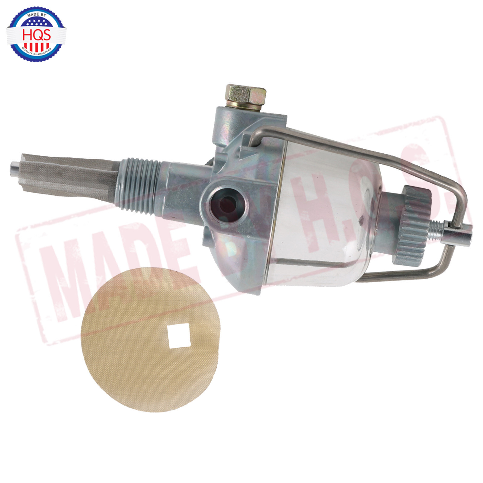 Gas Fuel Sediment Bowl For Ford NAA Jubilee 2N 8N 9N NAA9155 2N9155B w/ Shut Off