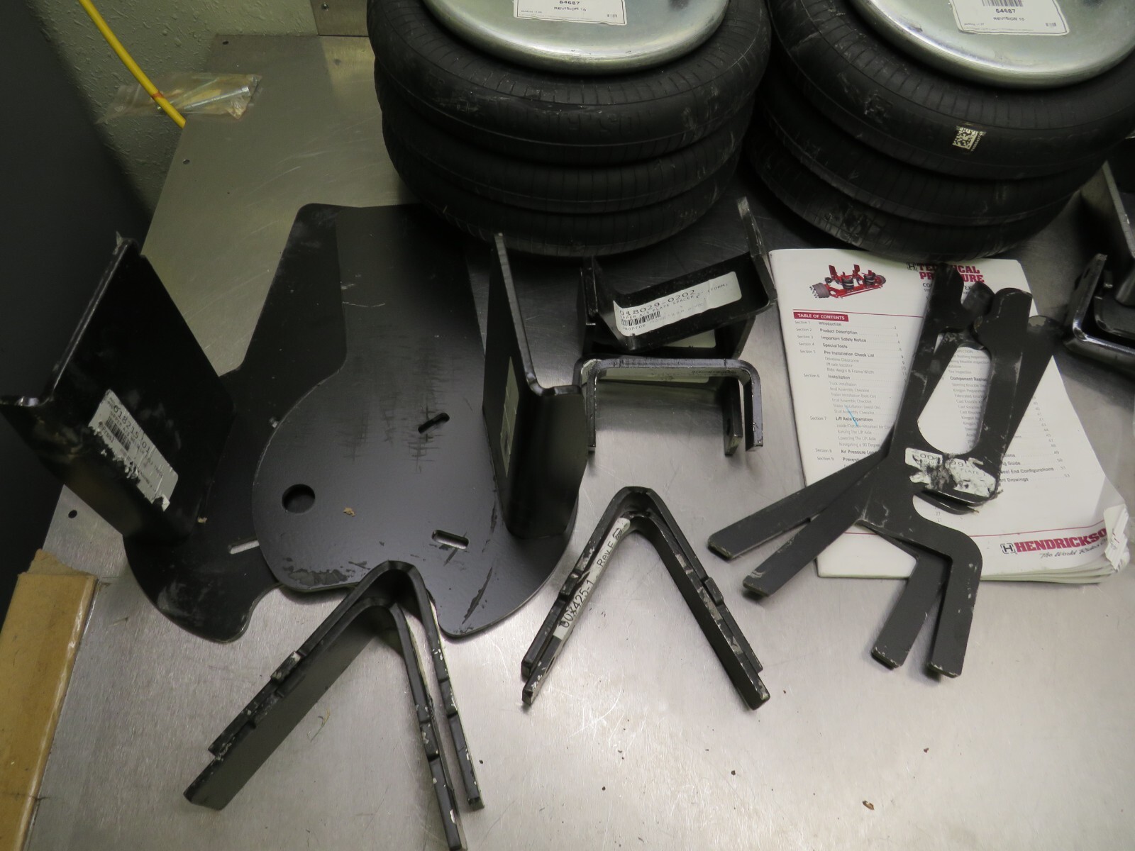 Hendrickson 018320-01 EXS13 Adjustable Steerable Auxiliary Suspension System