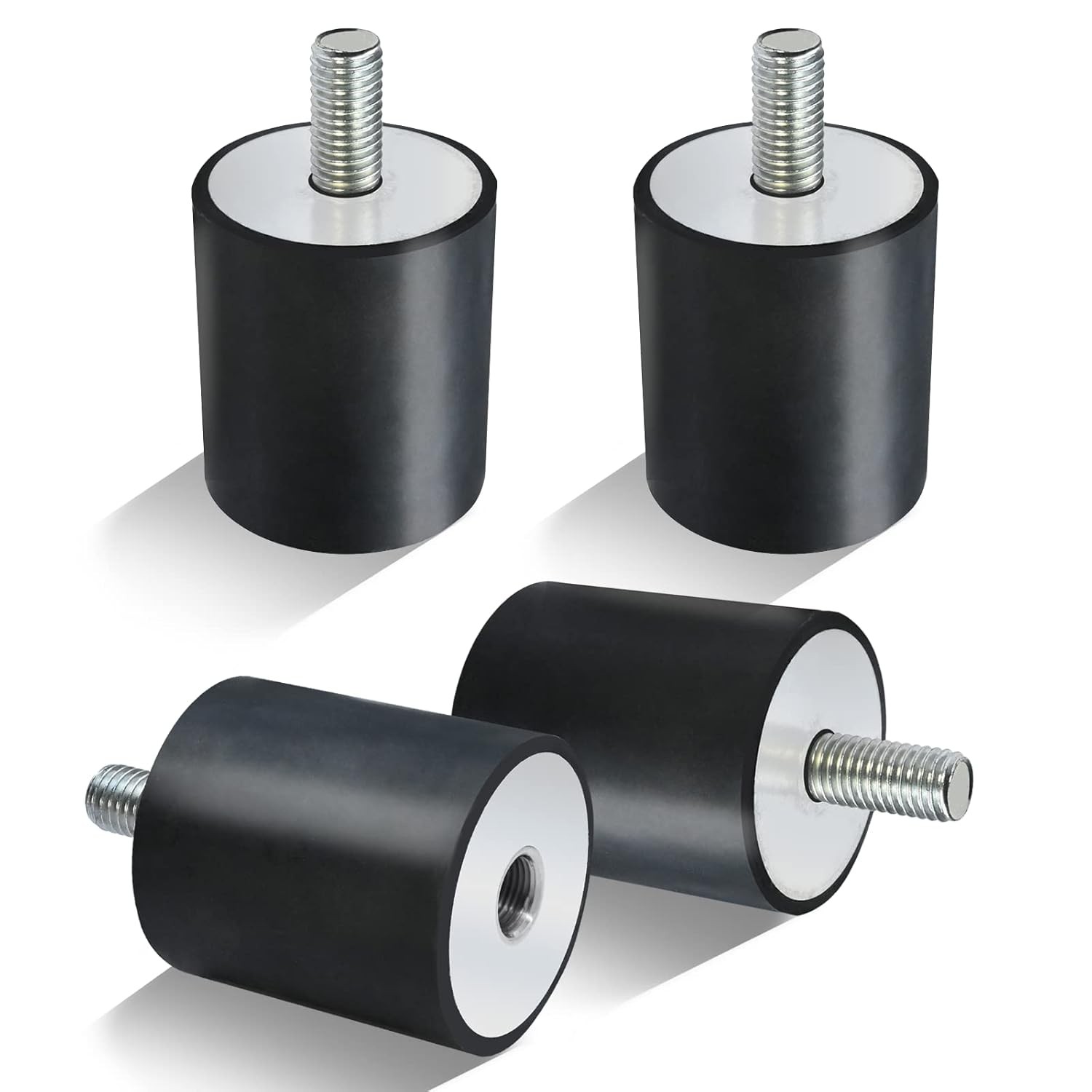 4 Pack Rubber Shock Mounts for Wacker Neuson Plate Compactors & Rammers