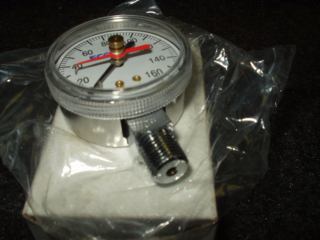 ECOLA PSI gauge 0-160 PSI