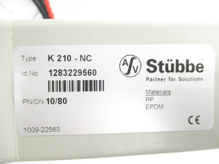 STUBBE PP20S 137176 W/ K210-NC 1283229560 NSNP