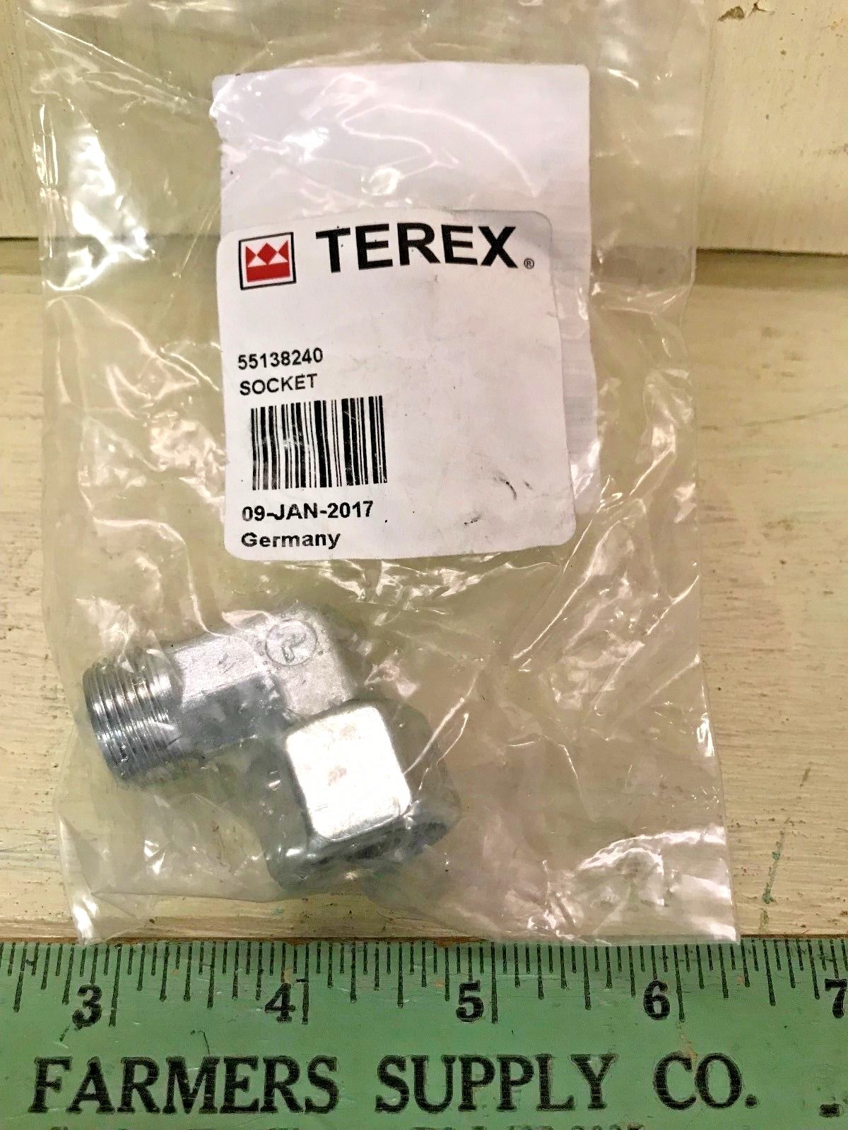 TEREX 55138240 ELBOW HOSE/SOCKET