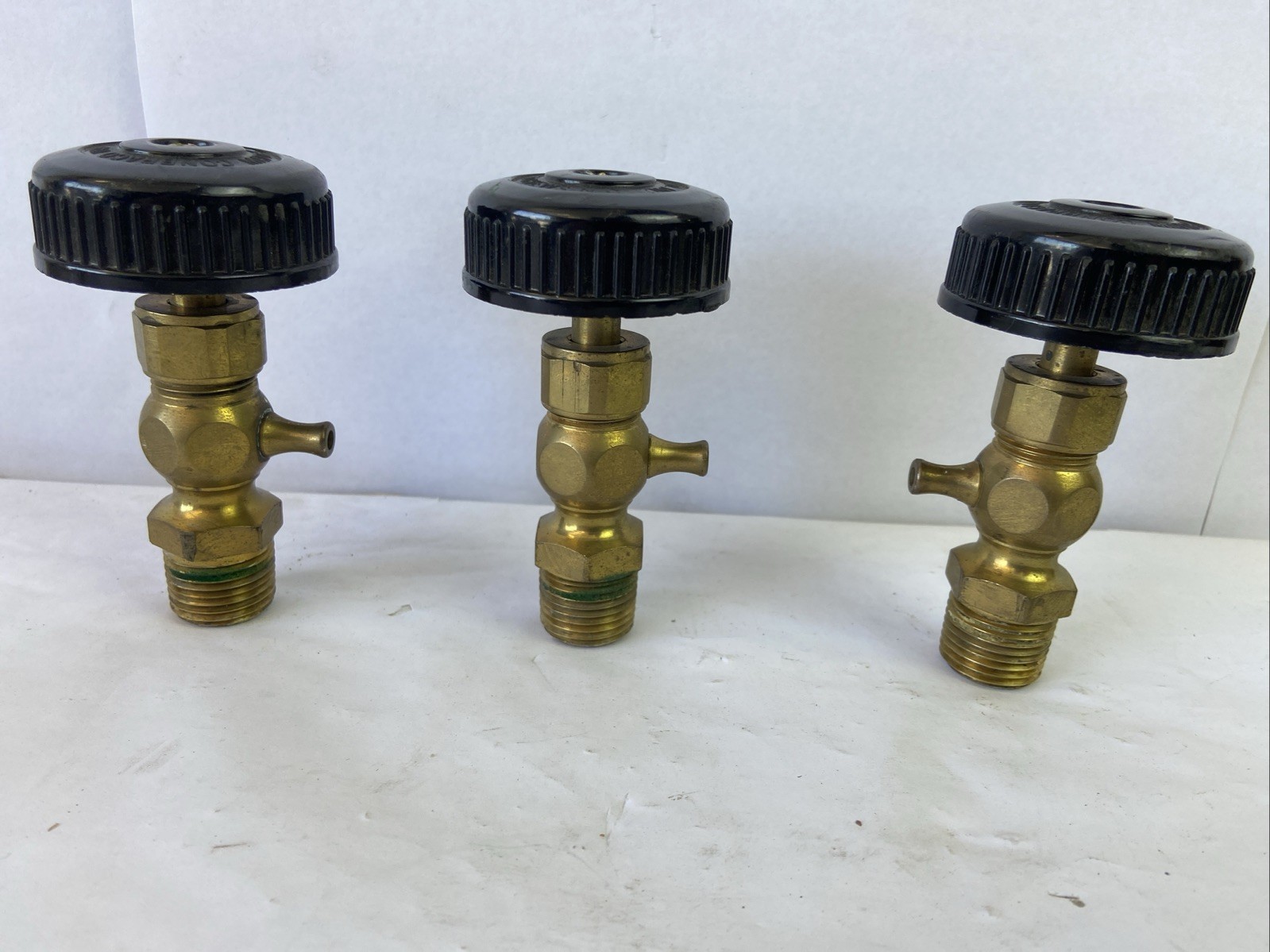 Conbraco Apollo 3/4” Valve 1/2” NPT Compression Gauge Cock Brass Lot Of 3