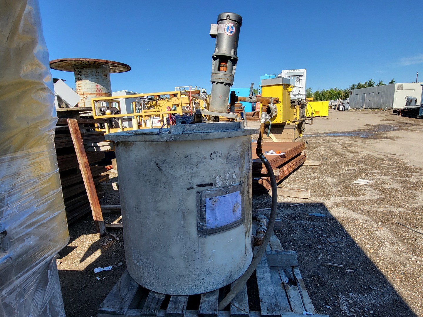APPCOR CYB-25 Lime Slurry Mixing Tank w/ Agitator – Chemical Mixers