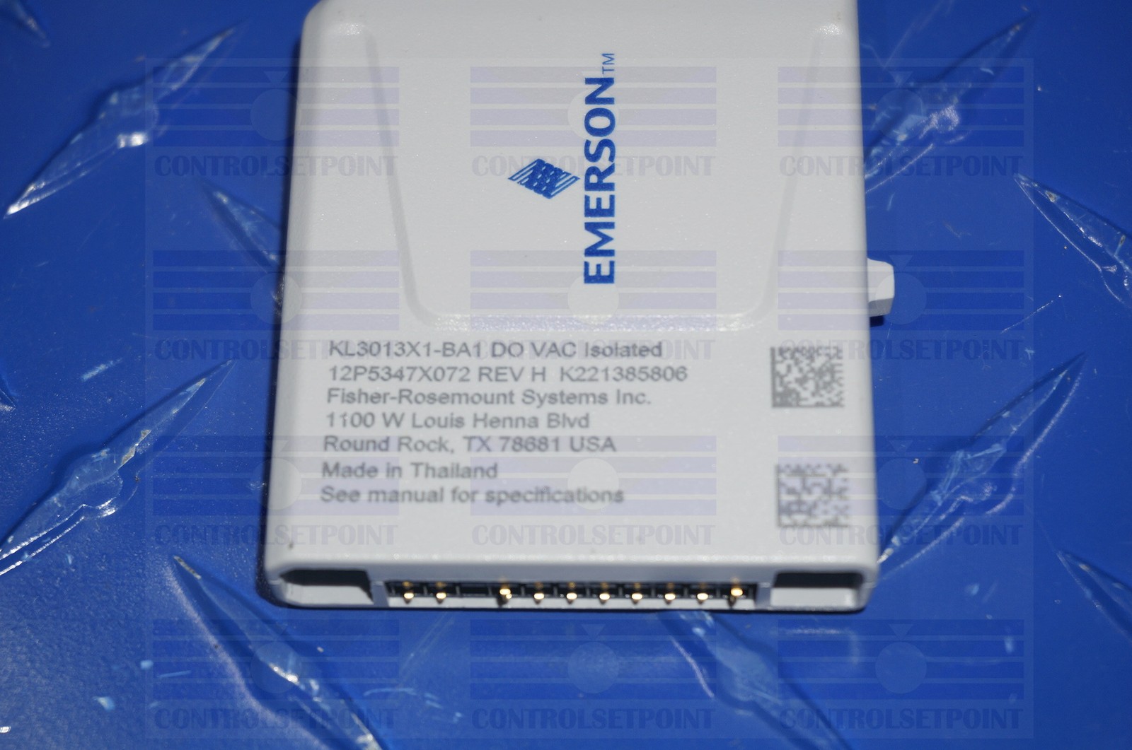 EMERSON DELTAV KL3013X1-BA1 DO VAC ISOLATED CHARMS KL3013X1BA1 12P5347 SE4302T03